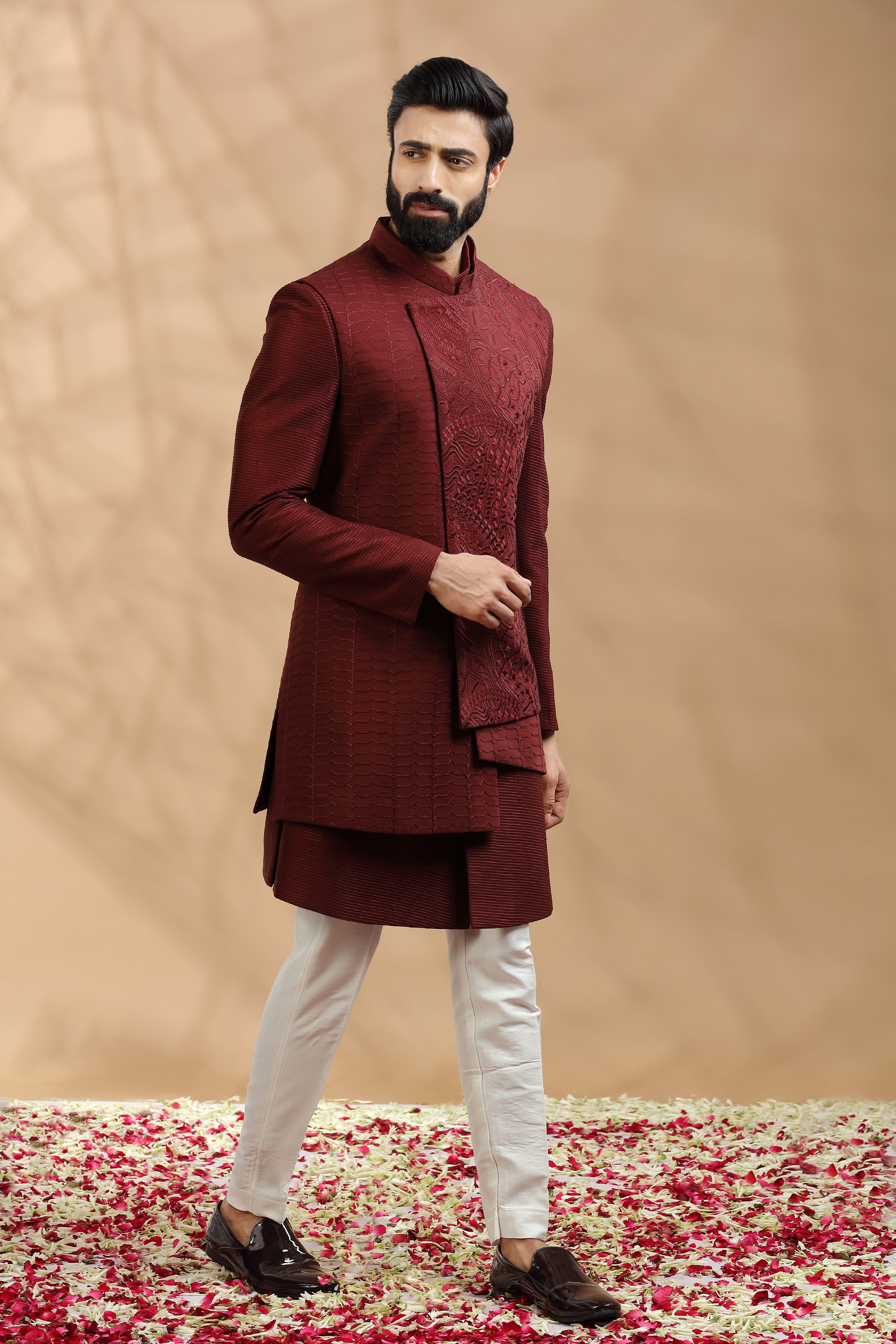 indo western dresses man