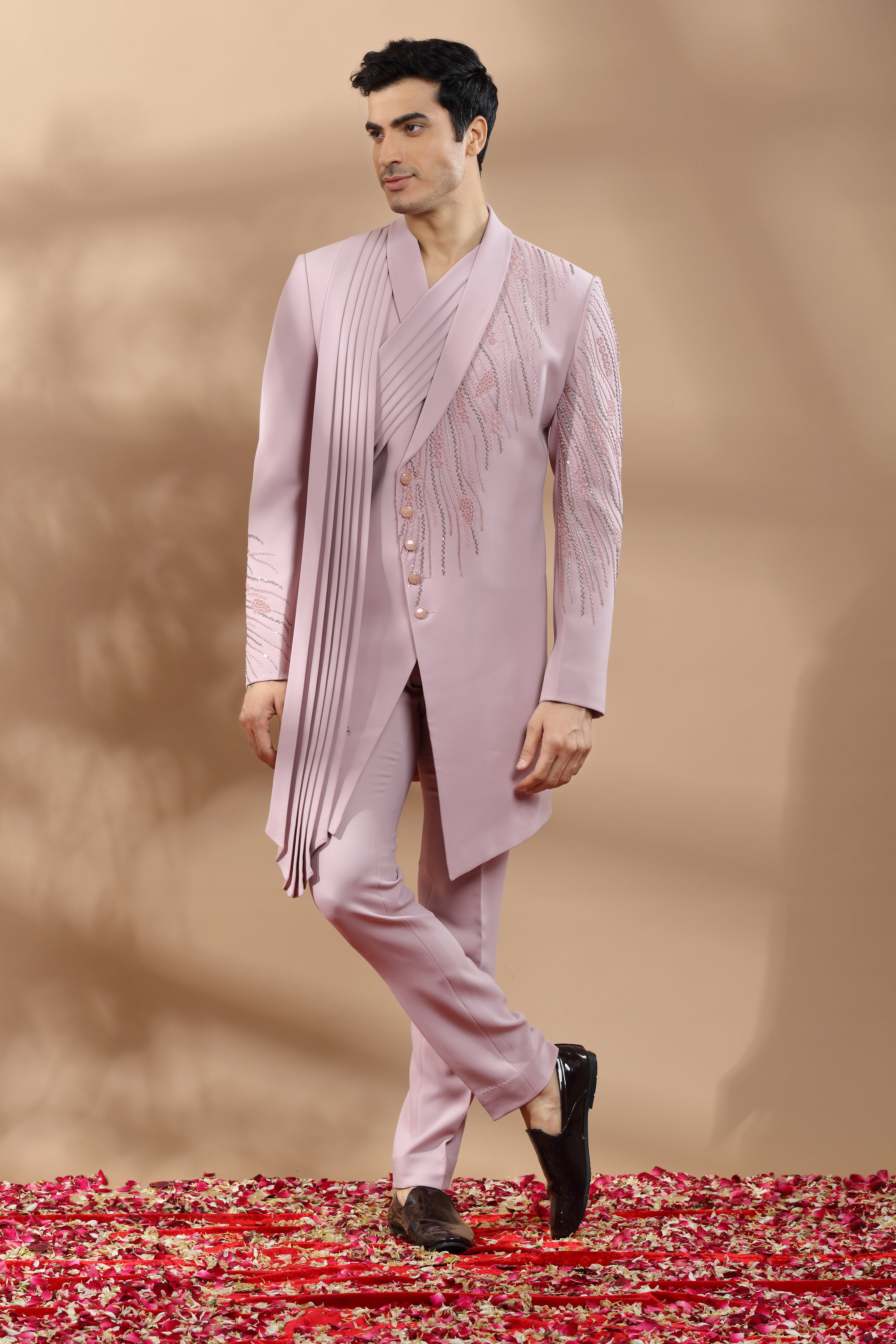 indo western dress for men