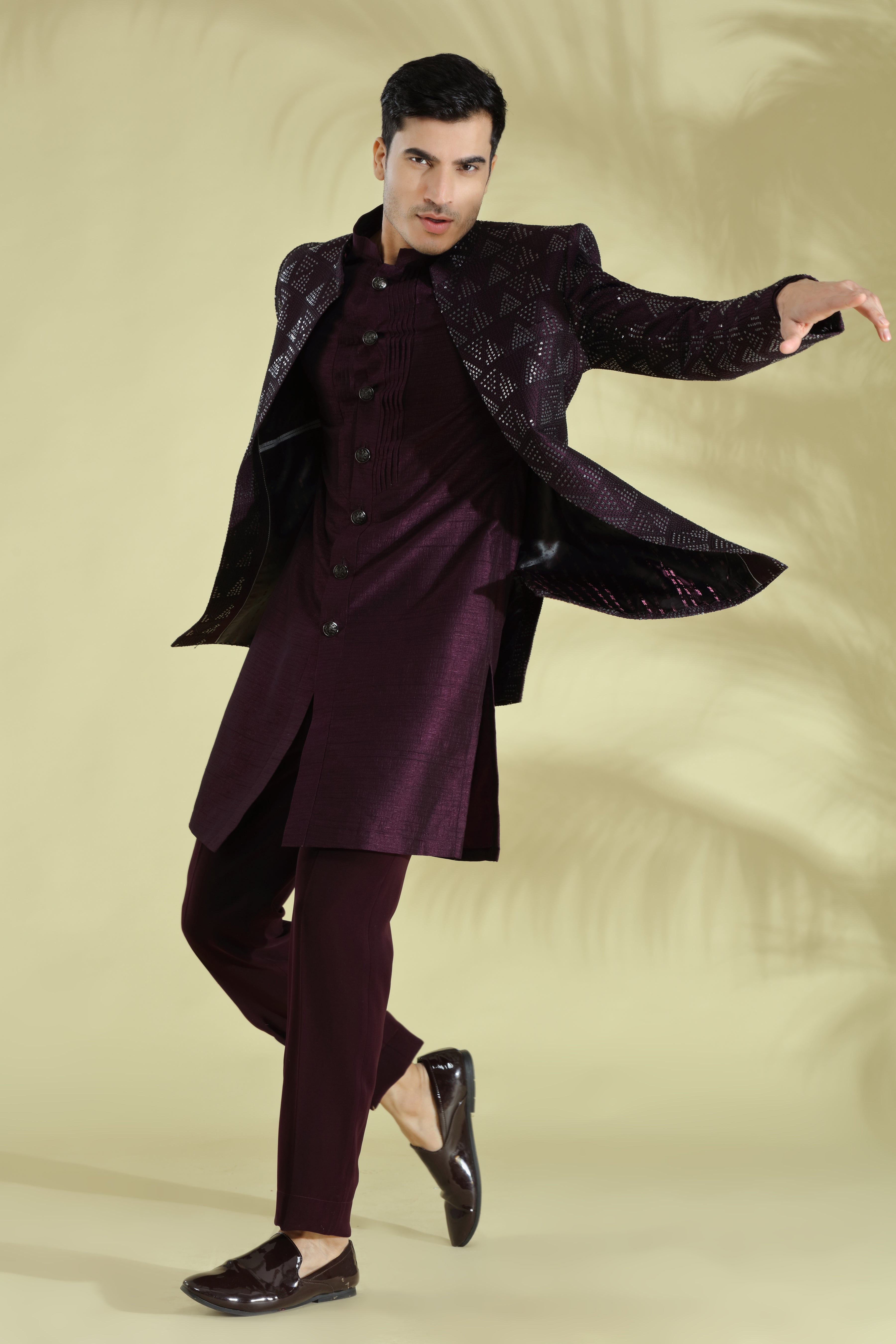 indo western mens wear