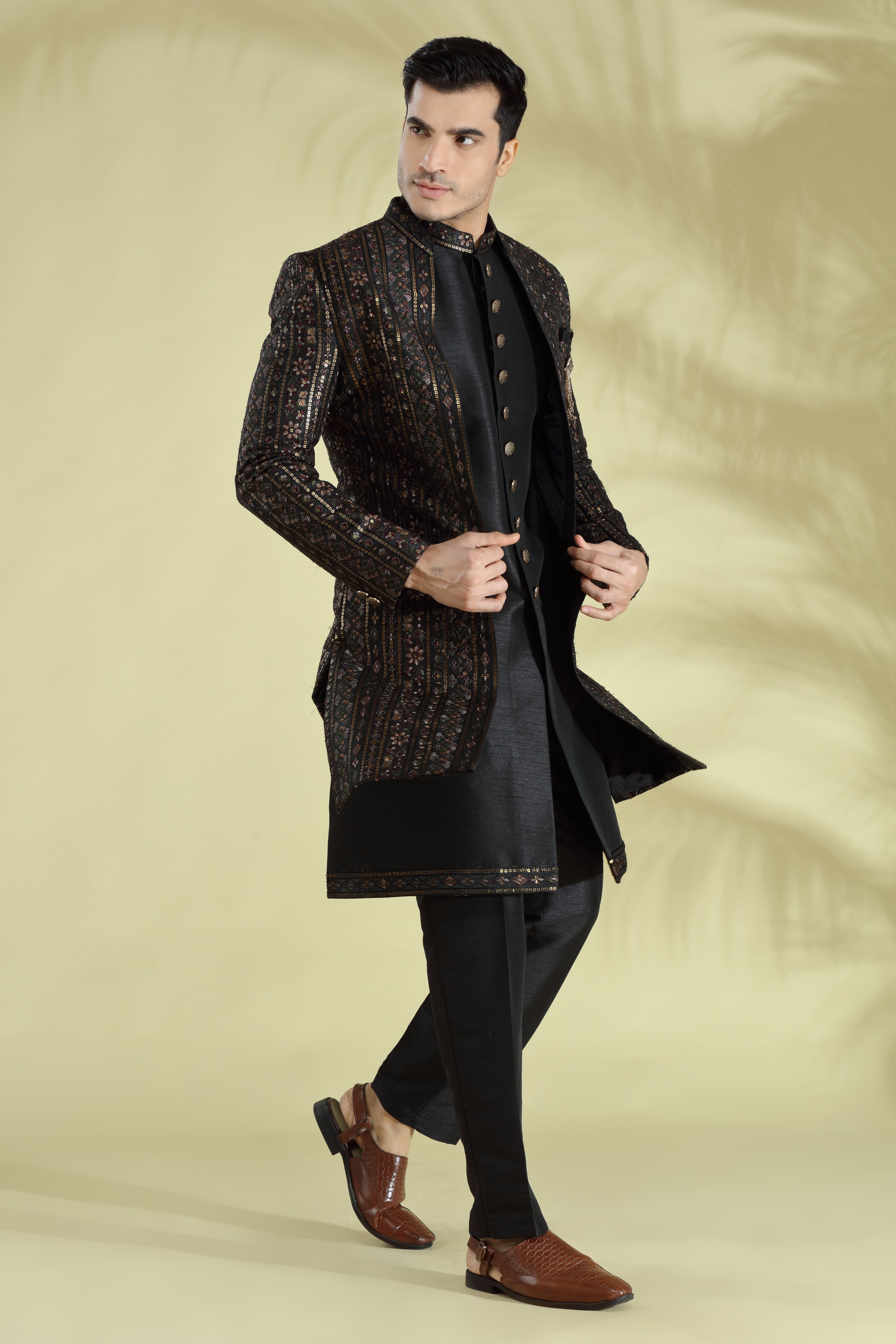 indo western dress man