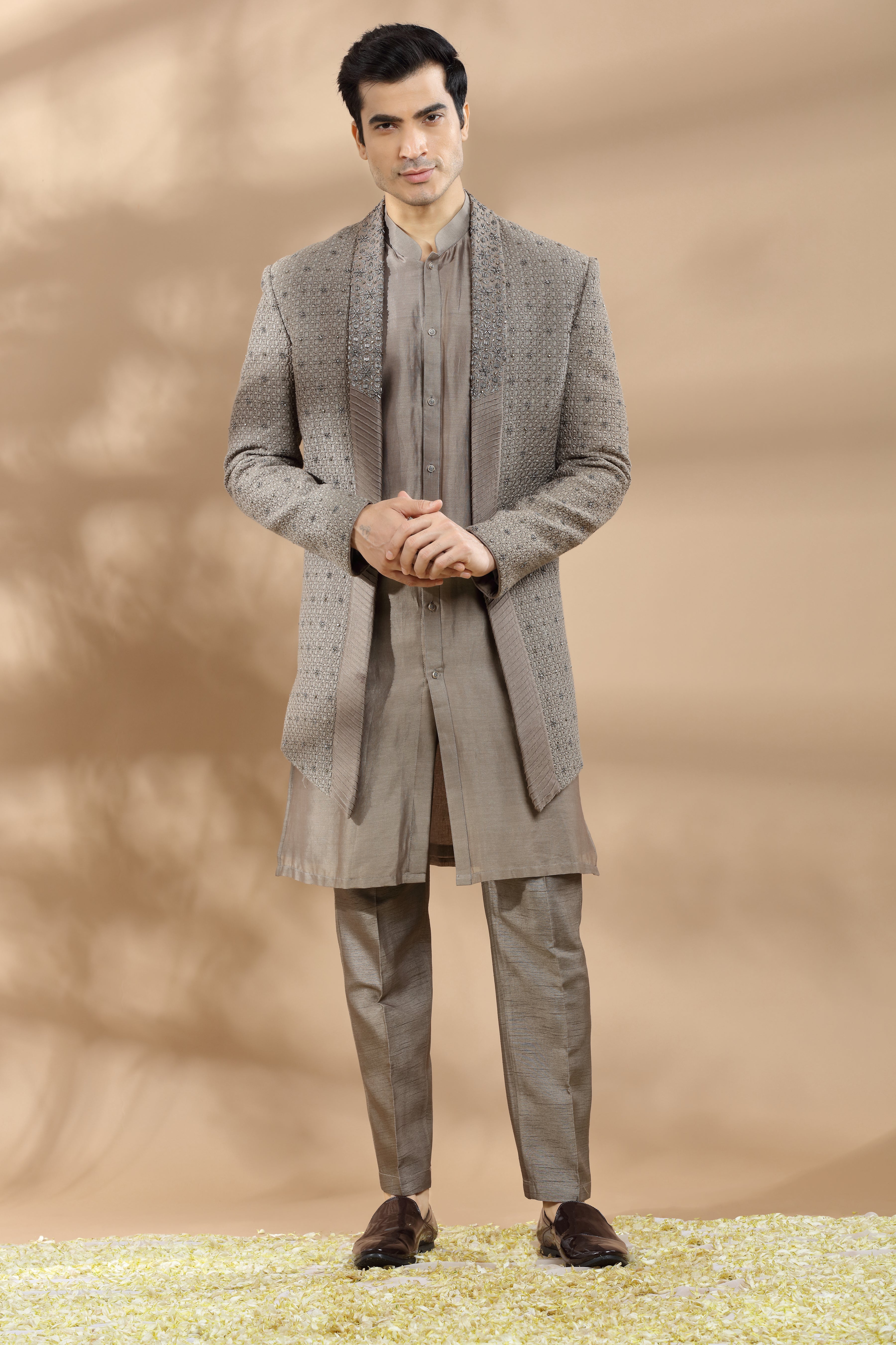indo western dress for men