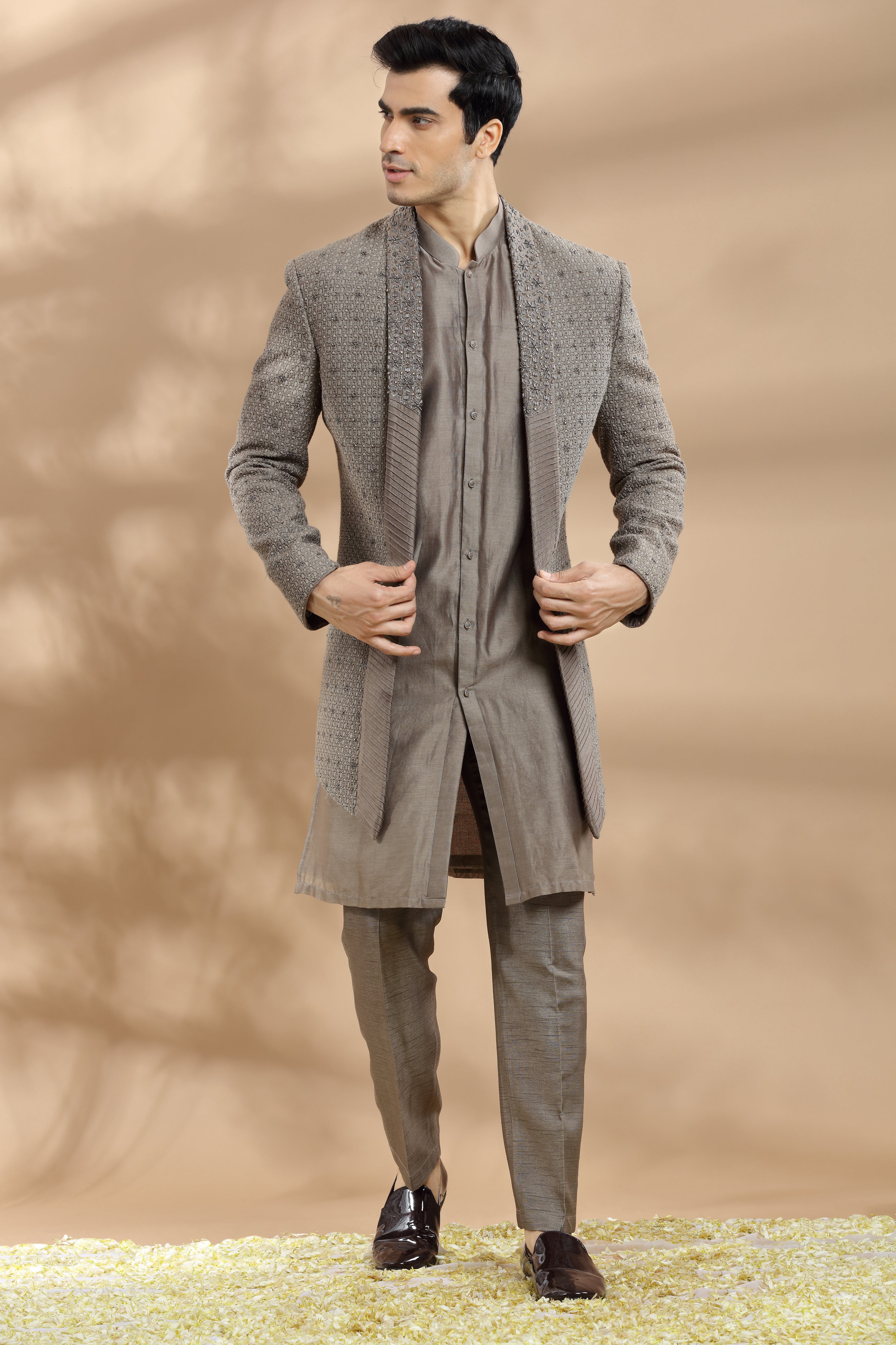 indo western mens wear
