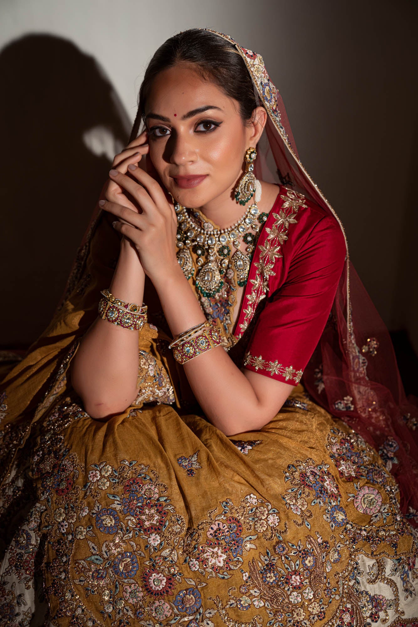 dulhan lehenga