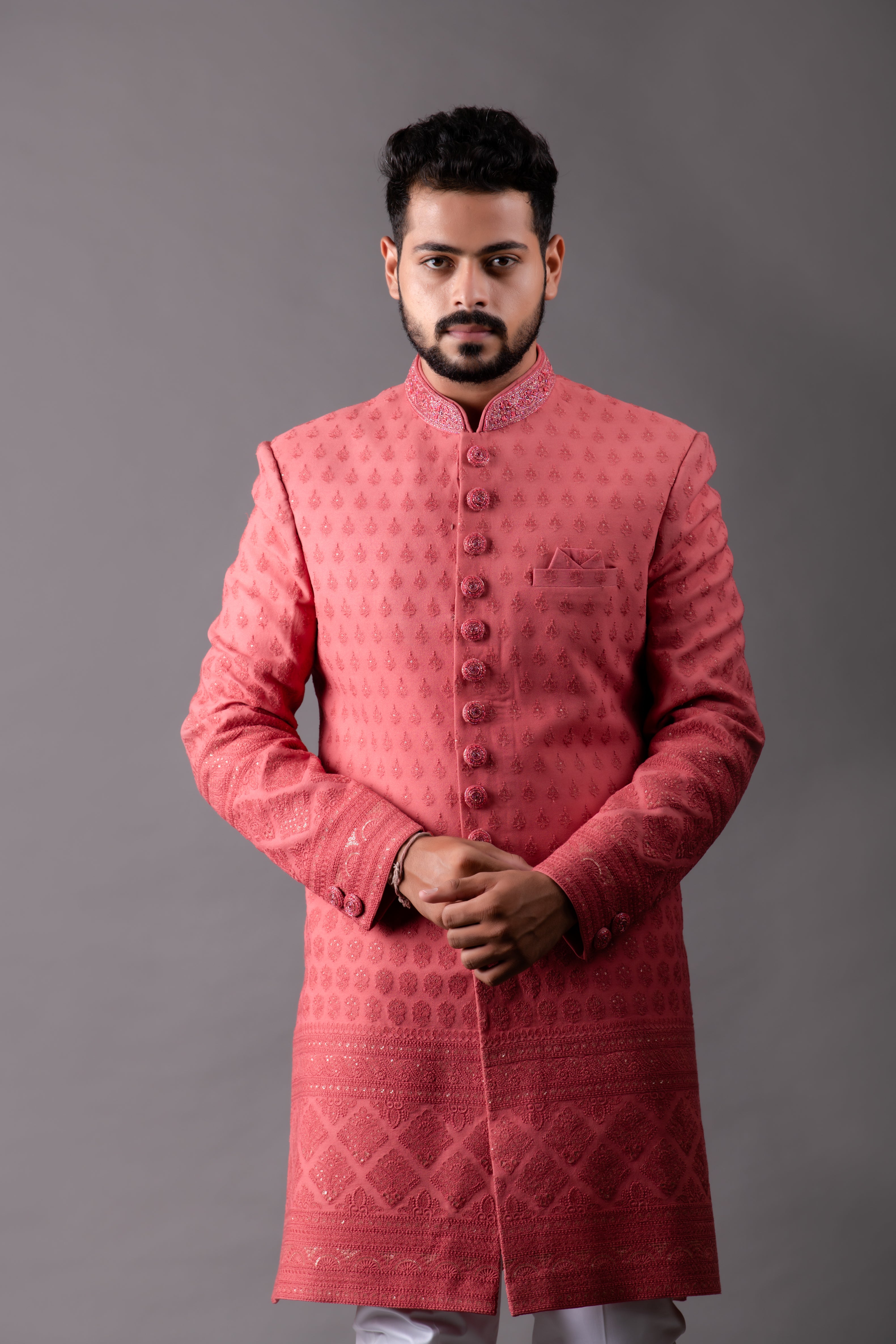 wedding indo western dress