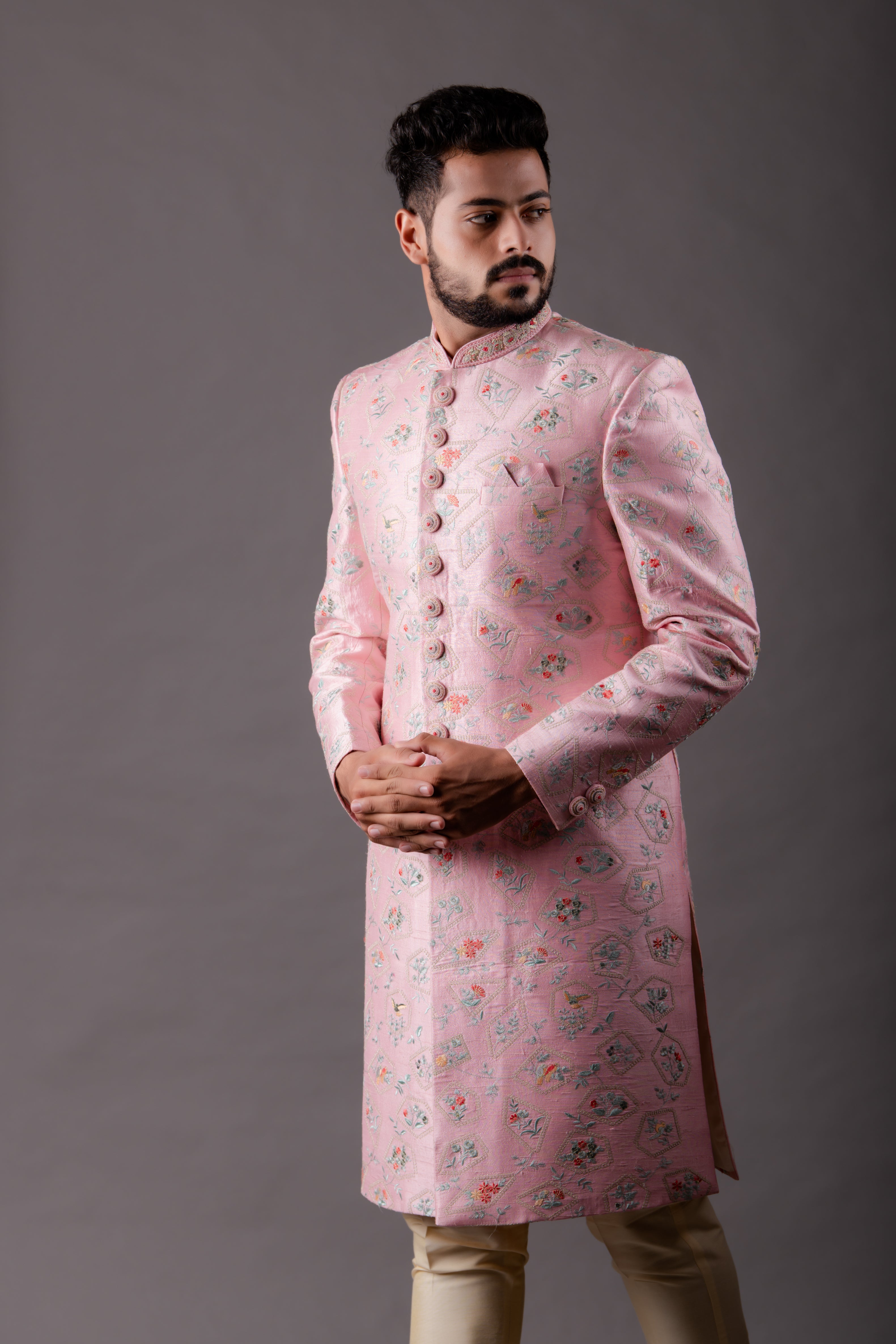 indo western dress for men