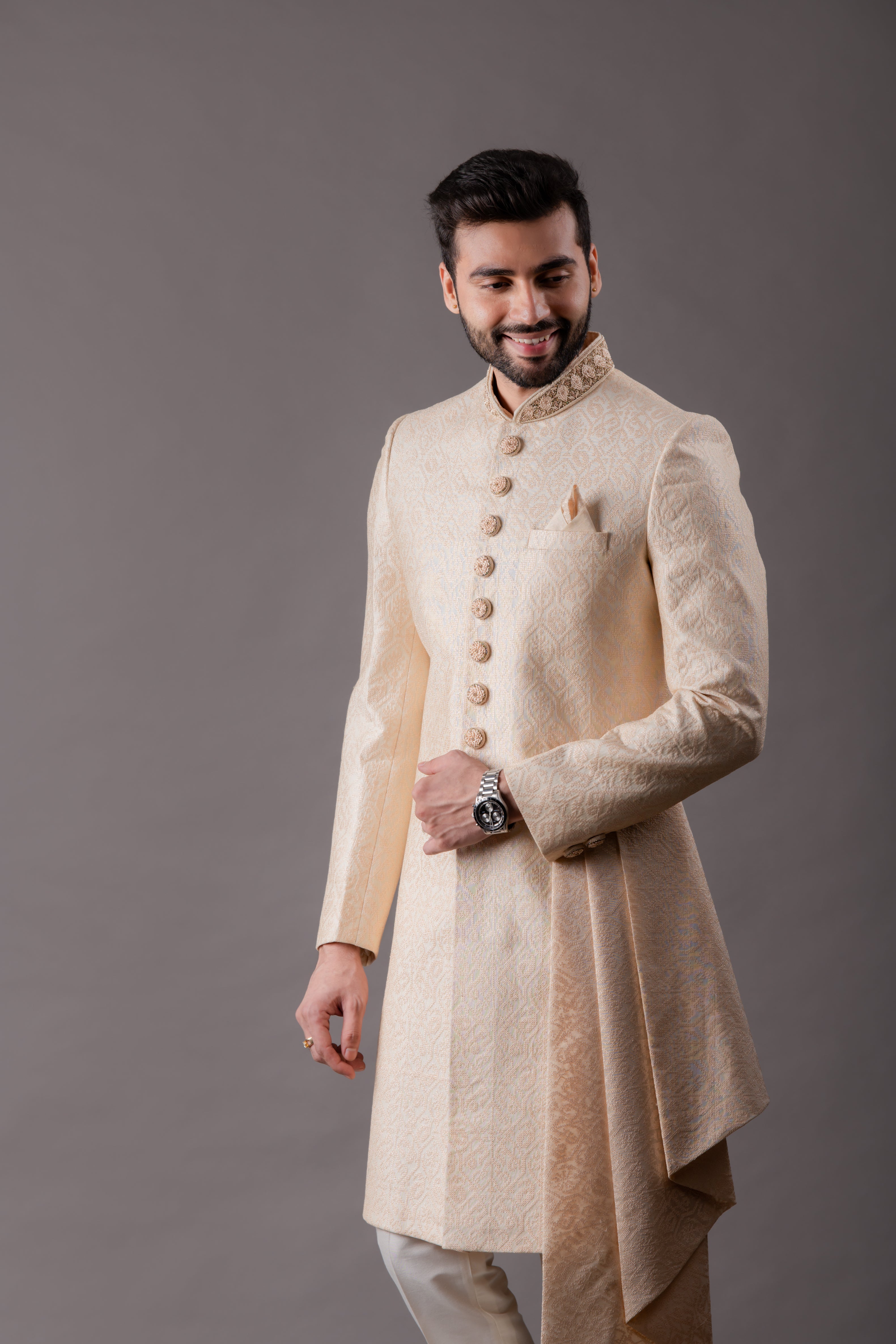 indo western dress for men