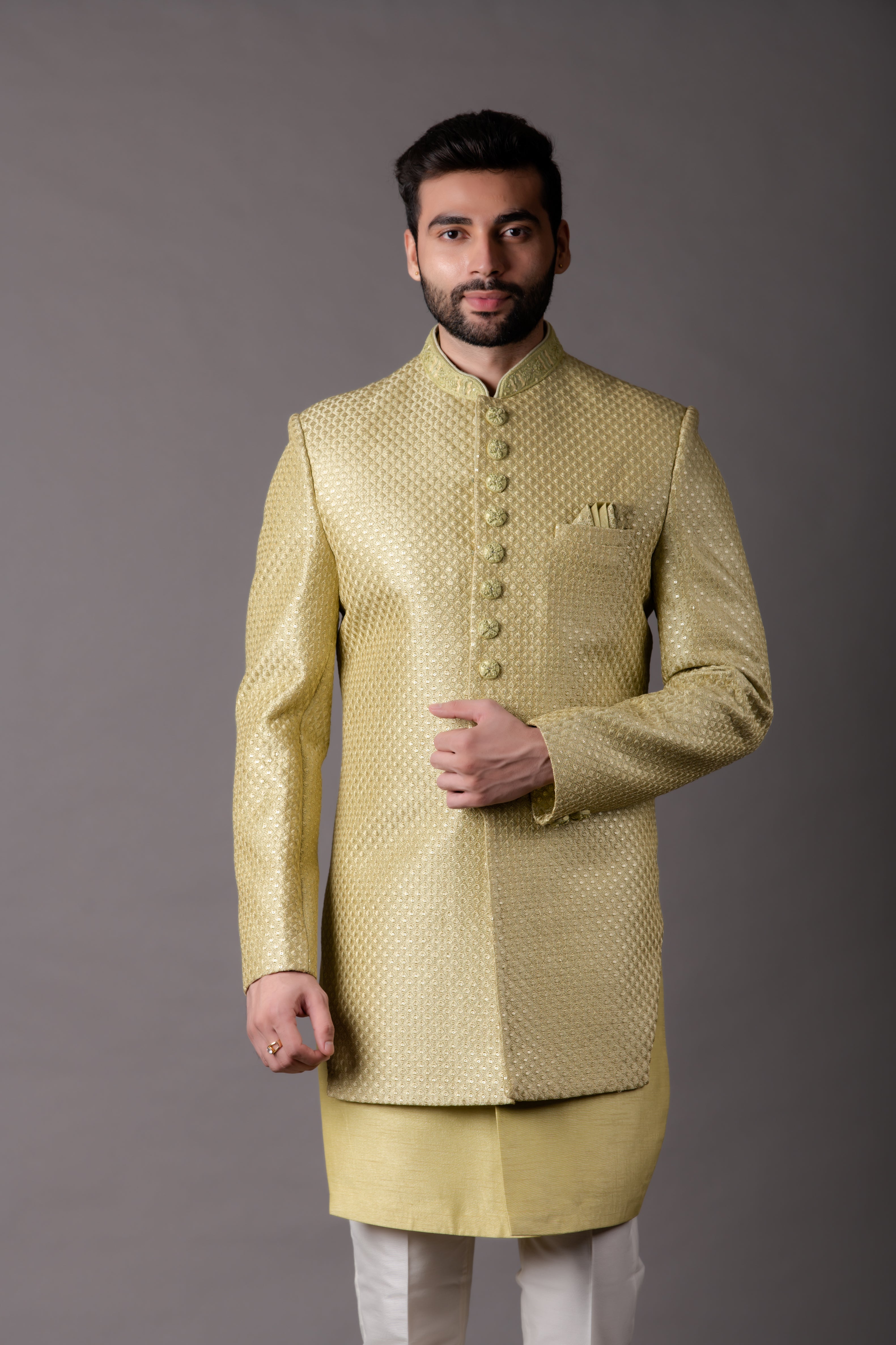 wedding indo western dress