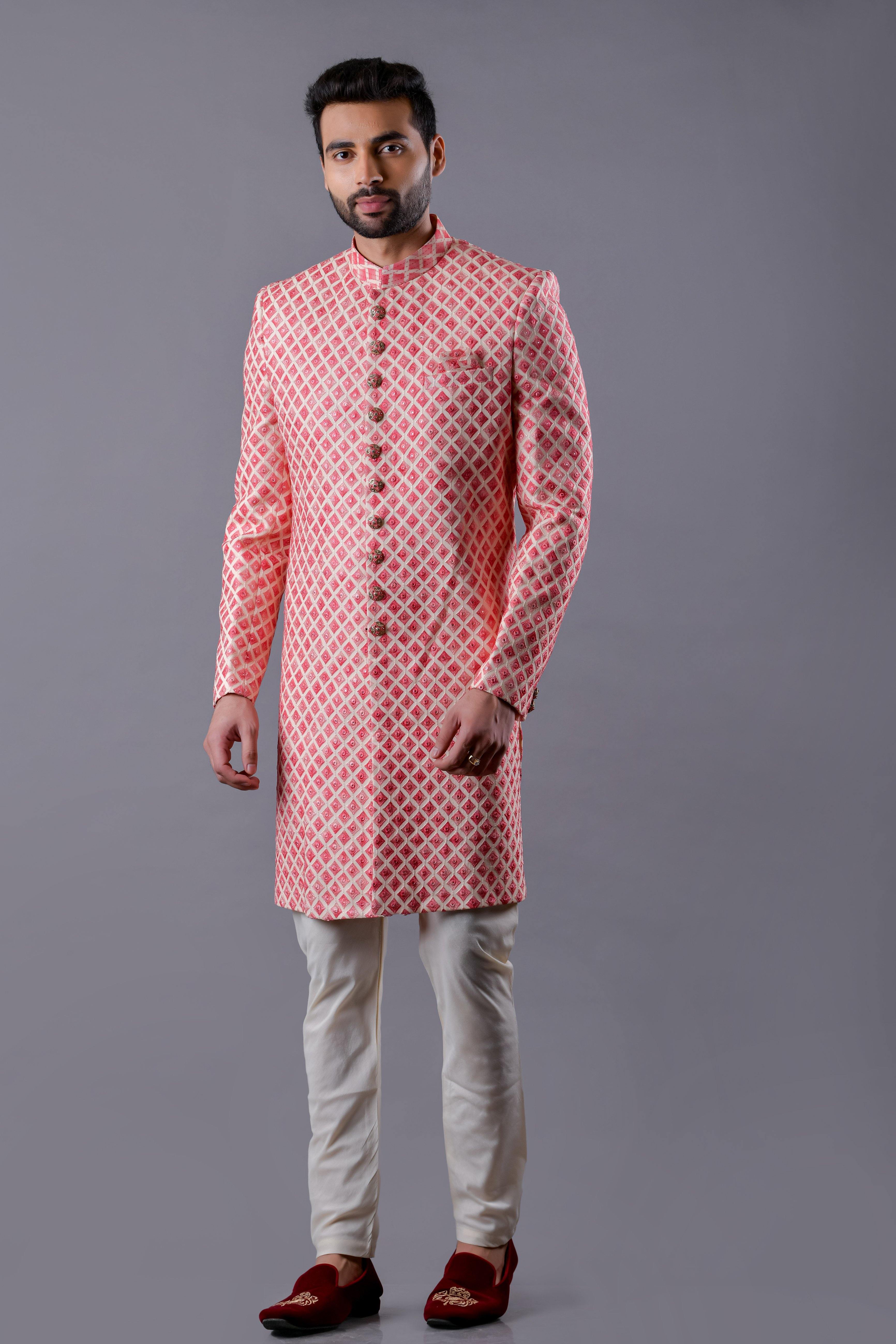 indo western mens wear