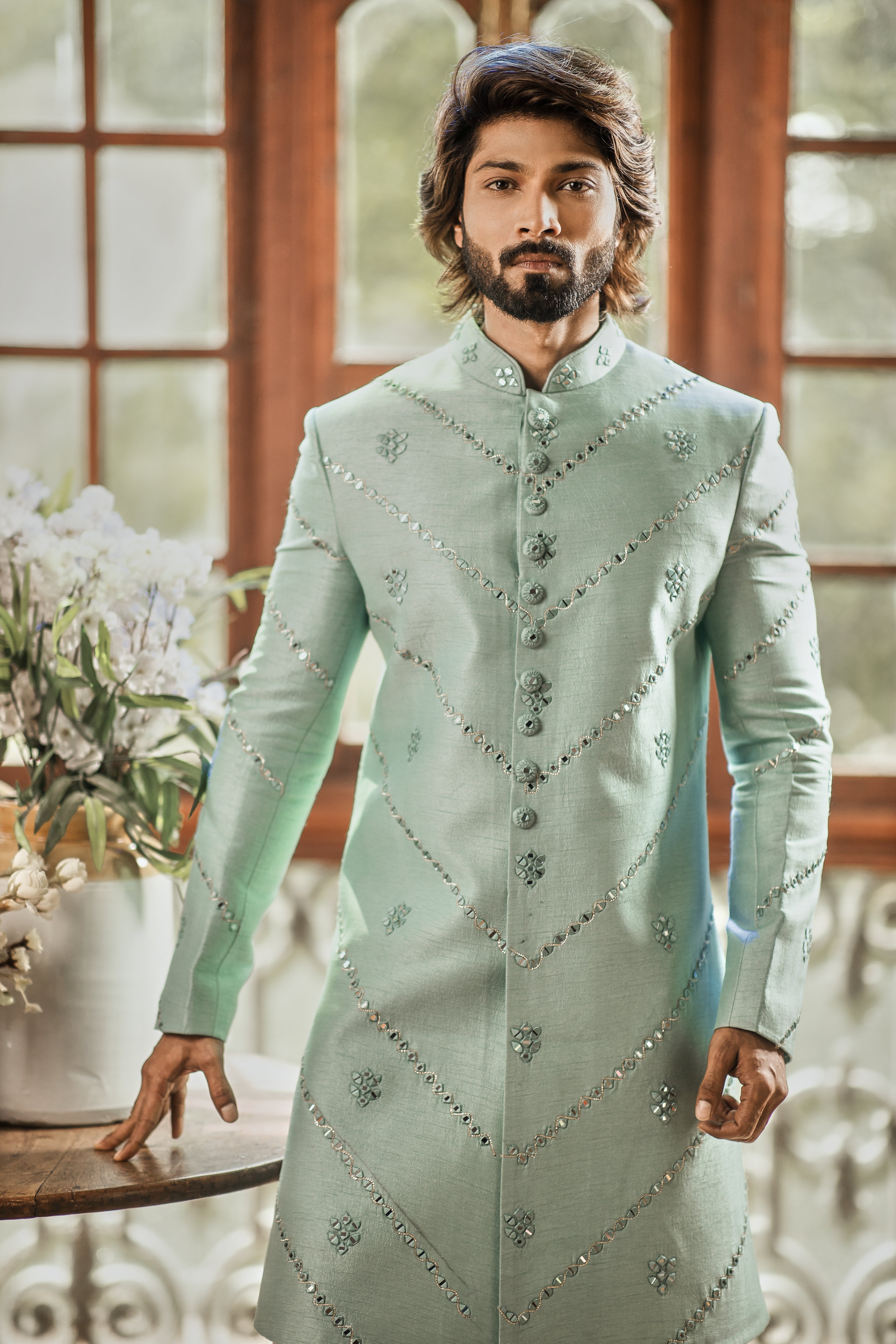 indo western dress for men for wedding