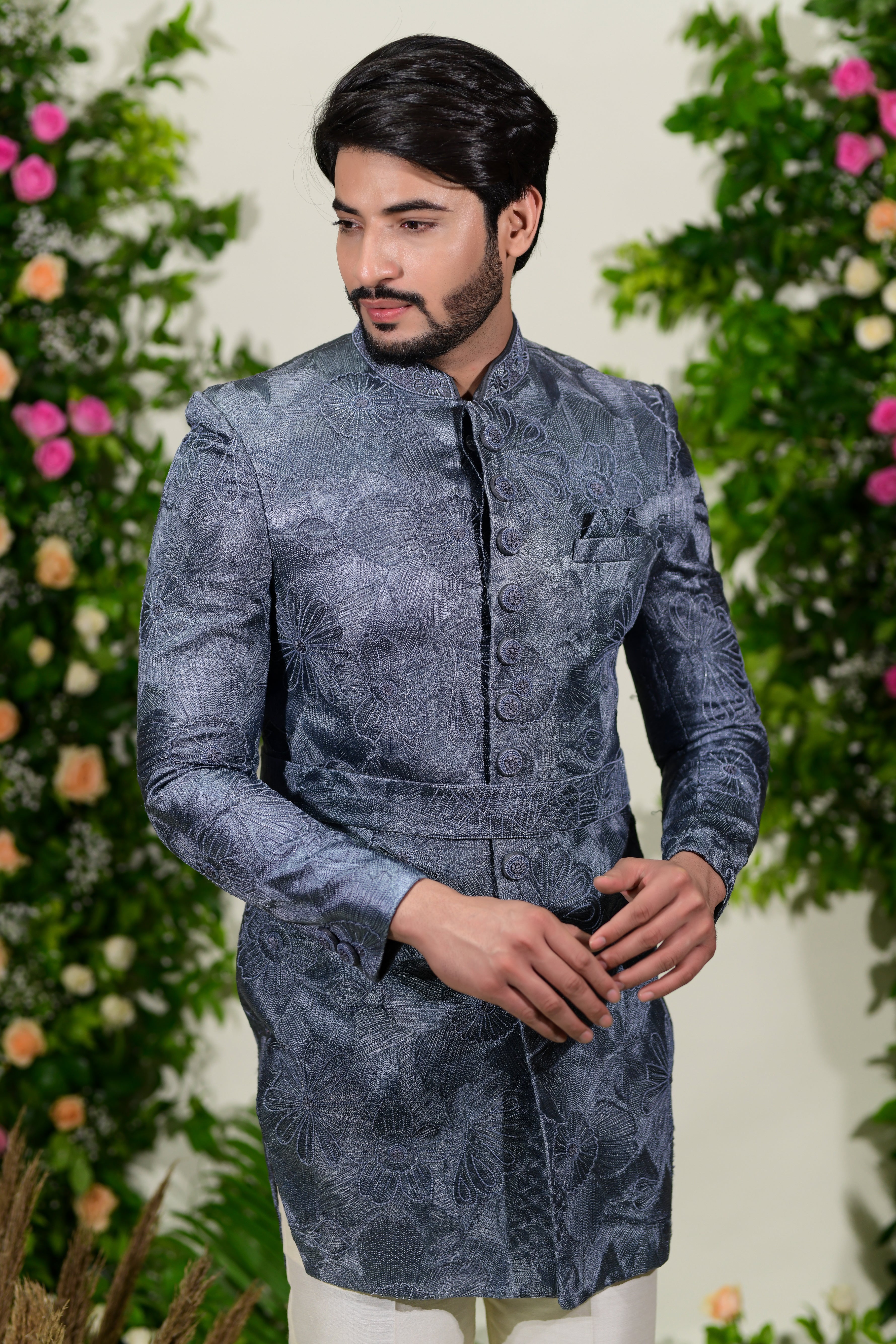 indo western mens wear