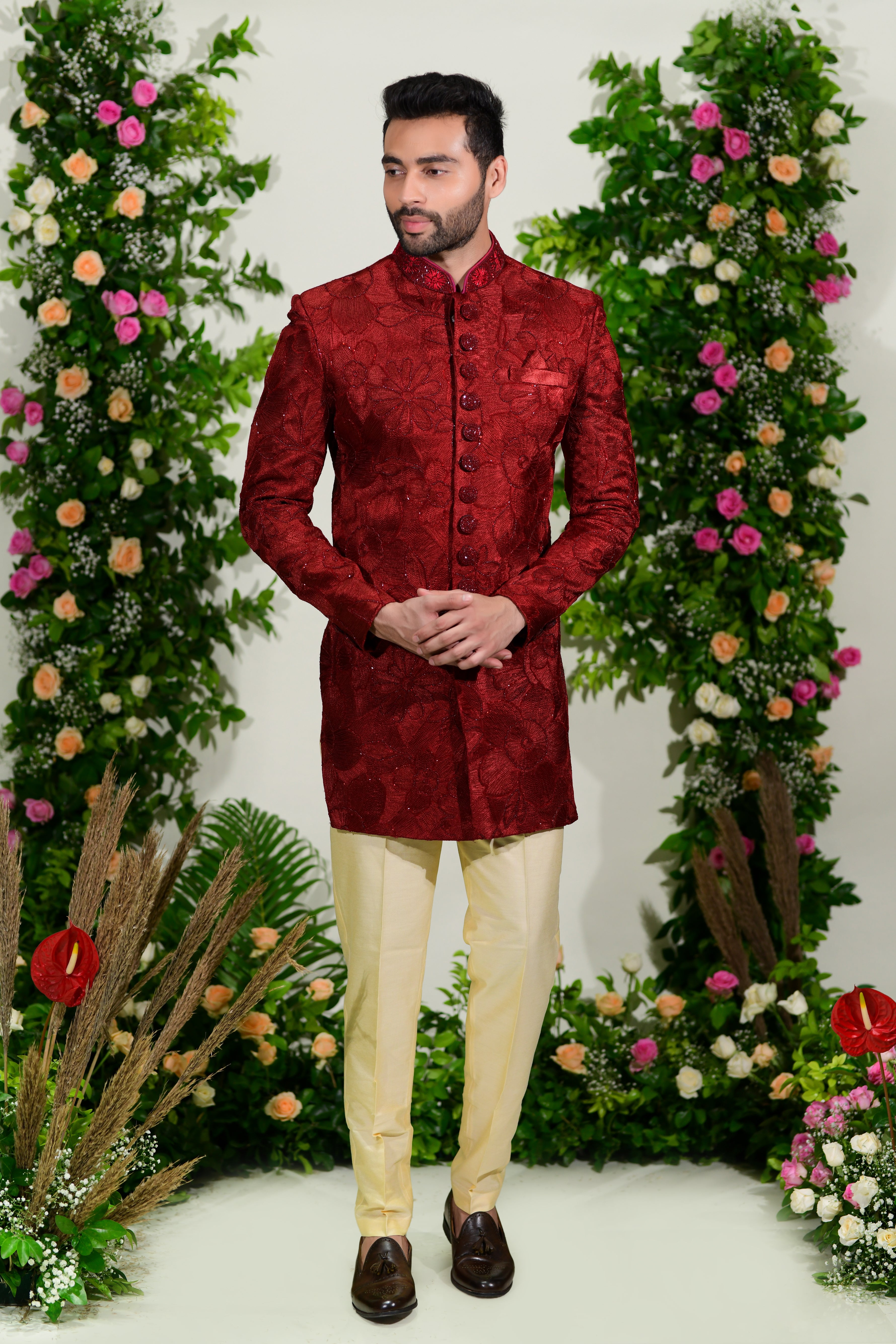 indo western suit