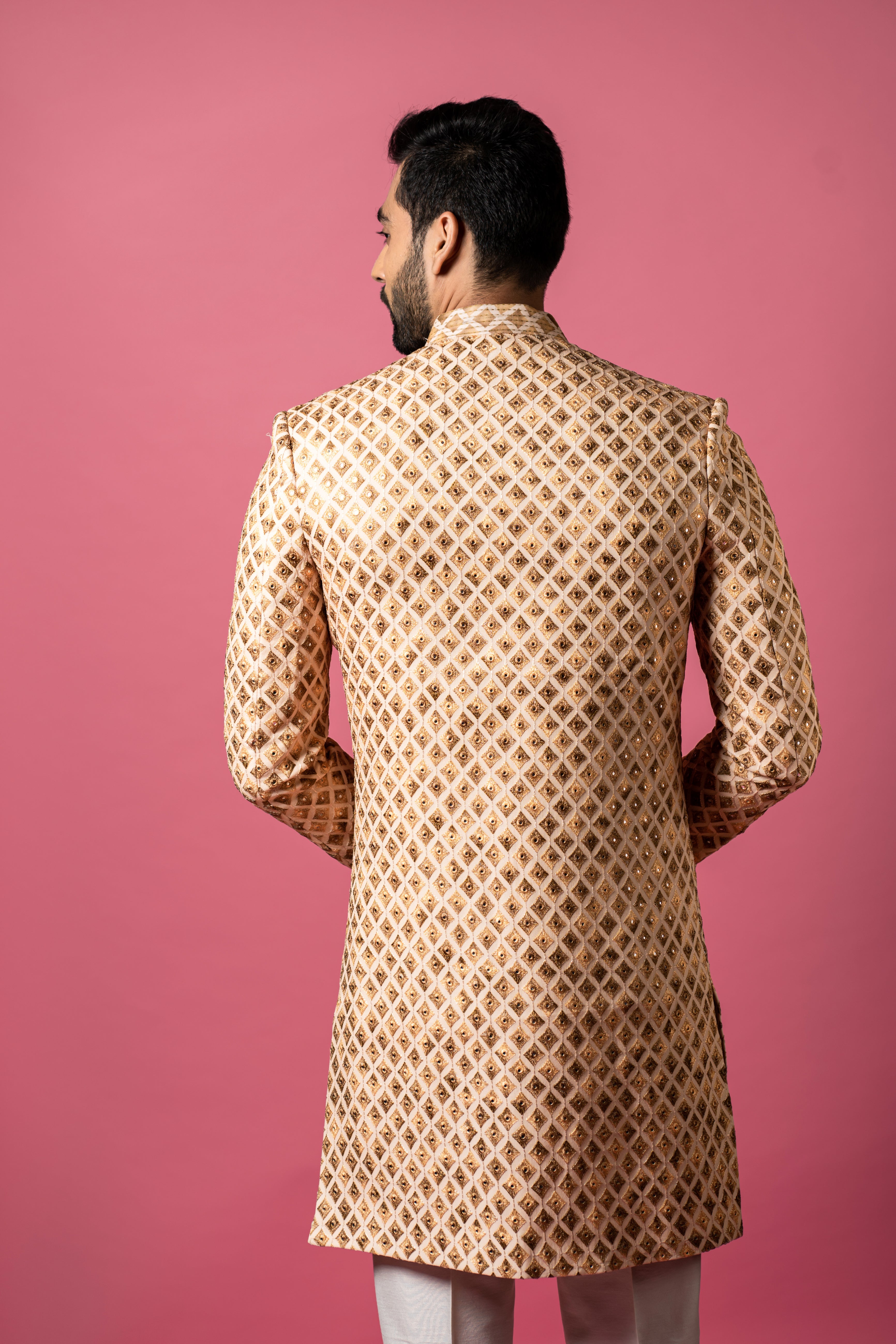 wedding indo western dress