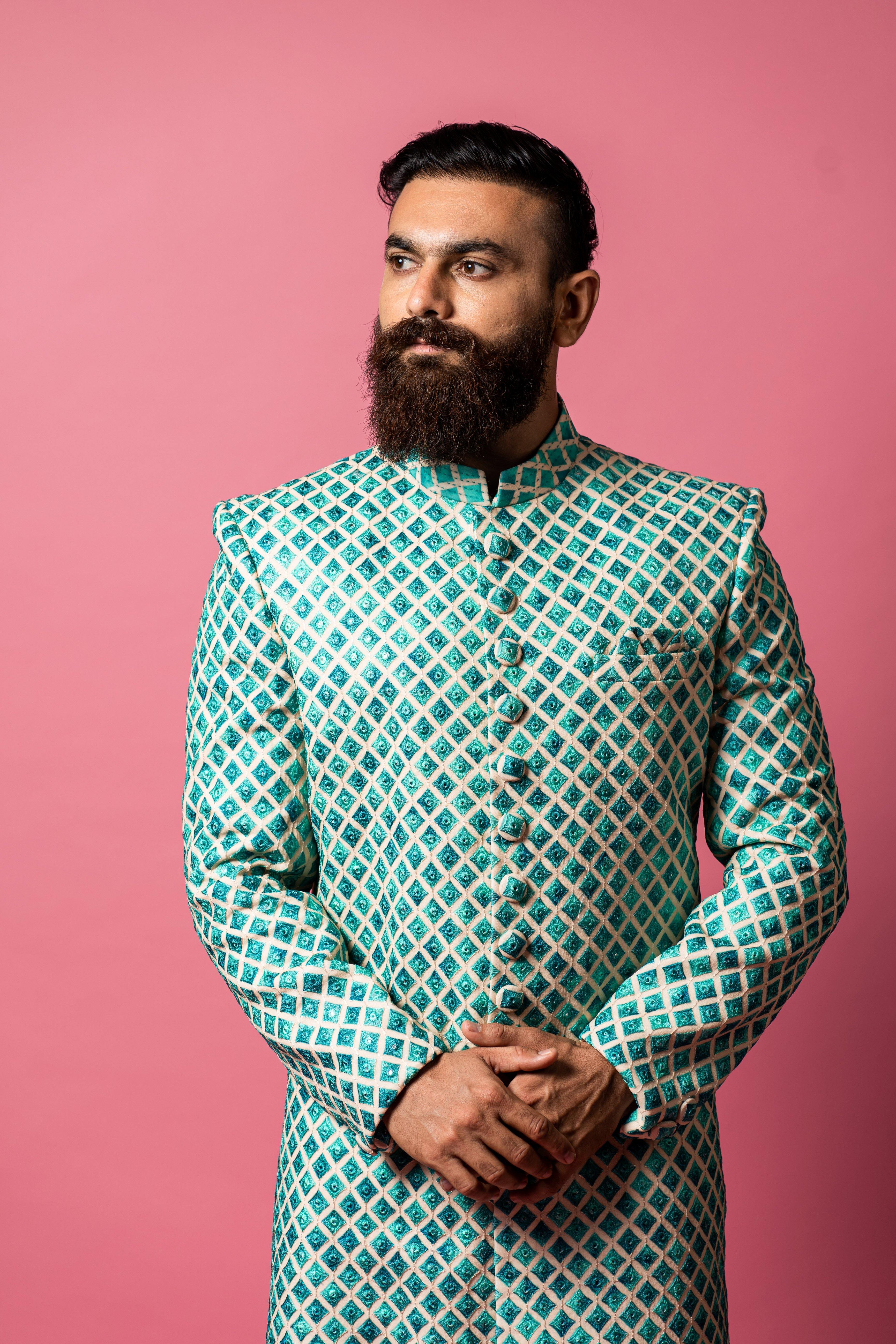 wedding indo western dress