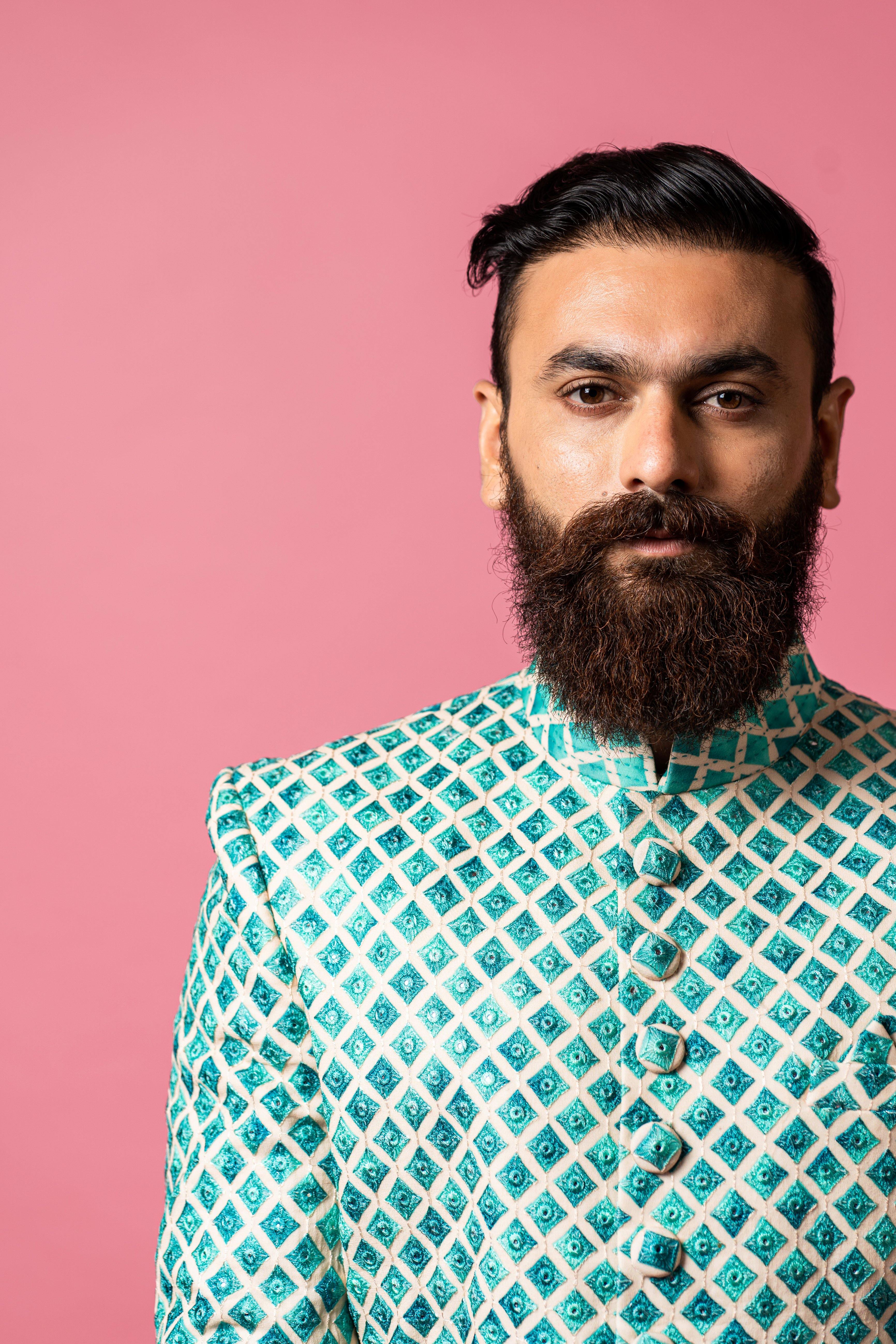 indo western mens wear