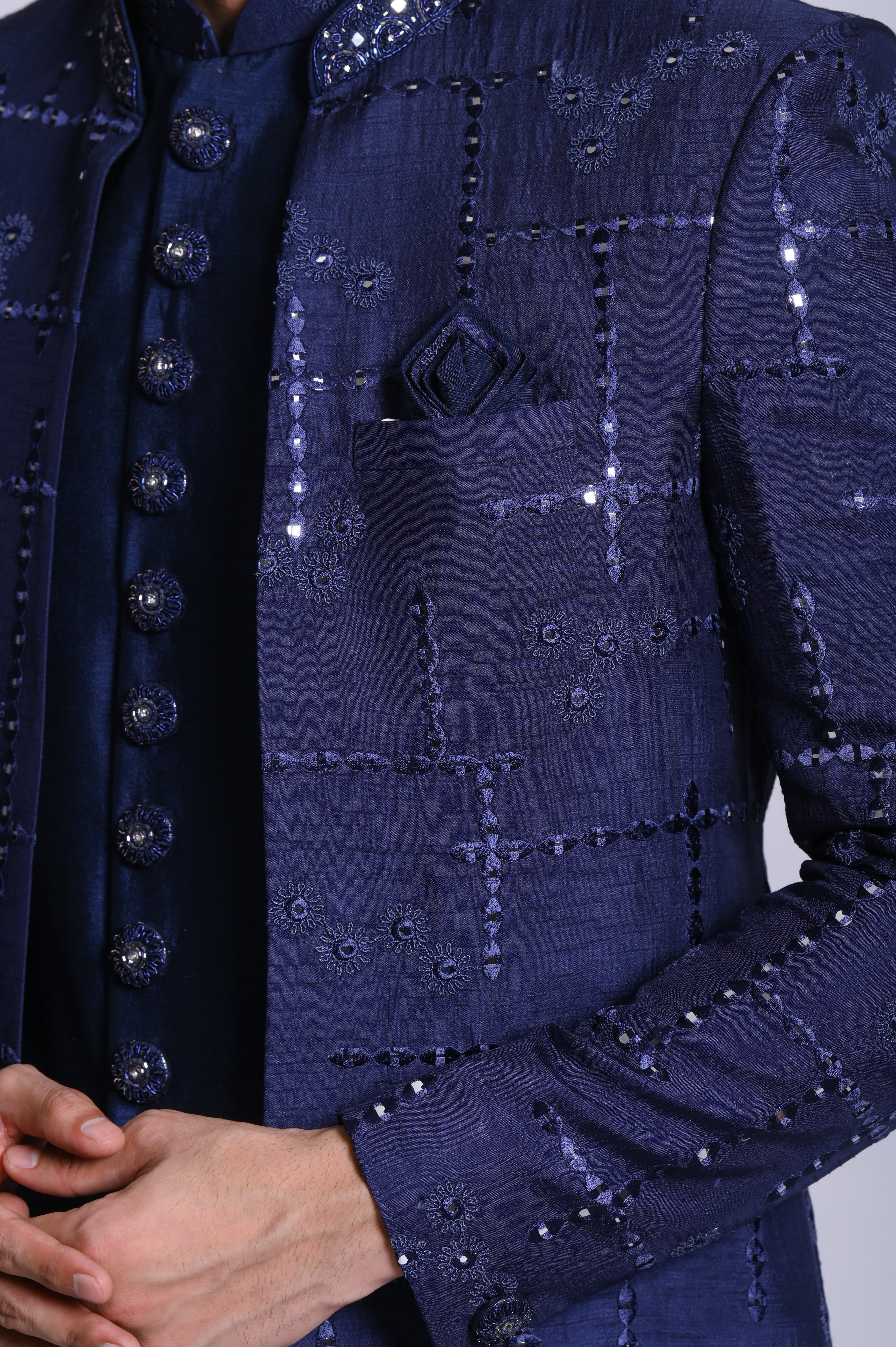 indo western dress for groom