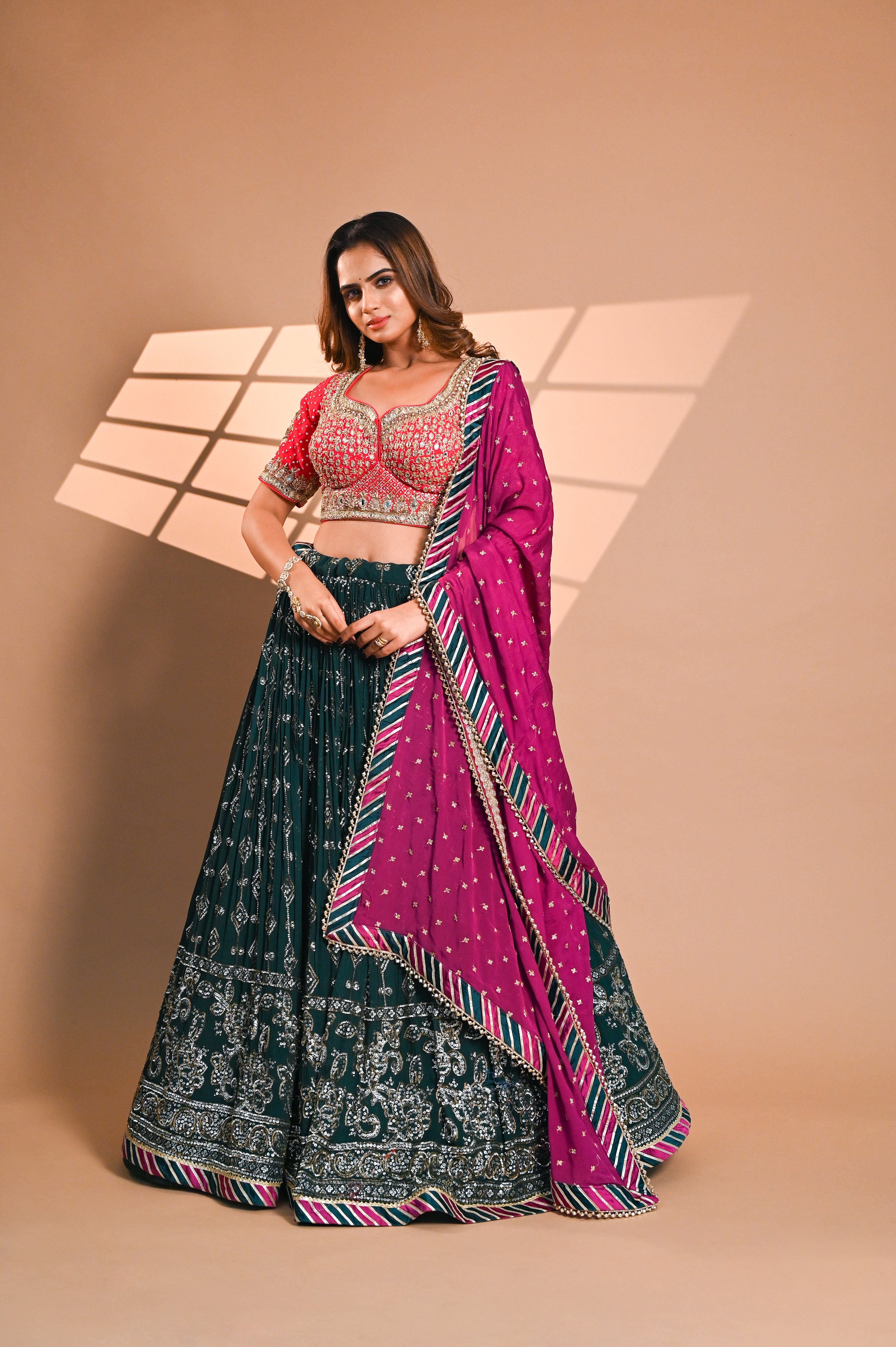 lehenga choli for women's designer