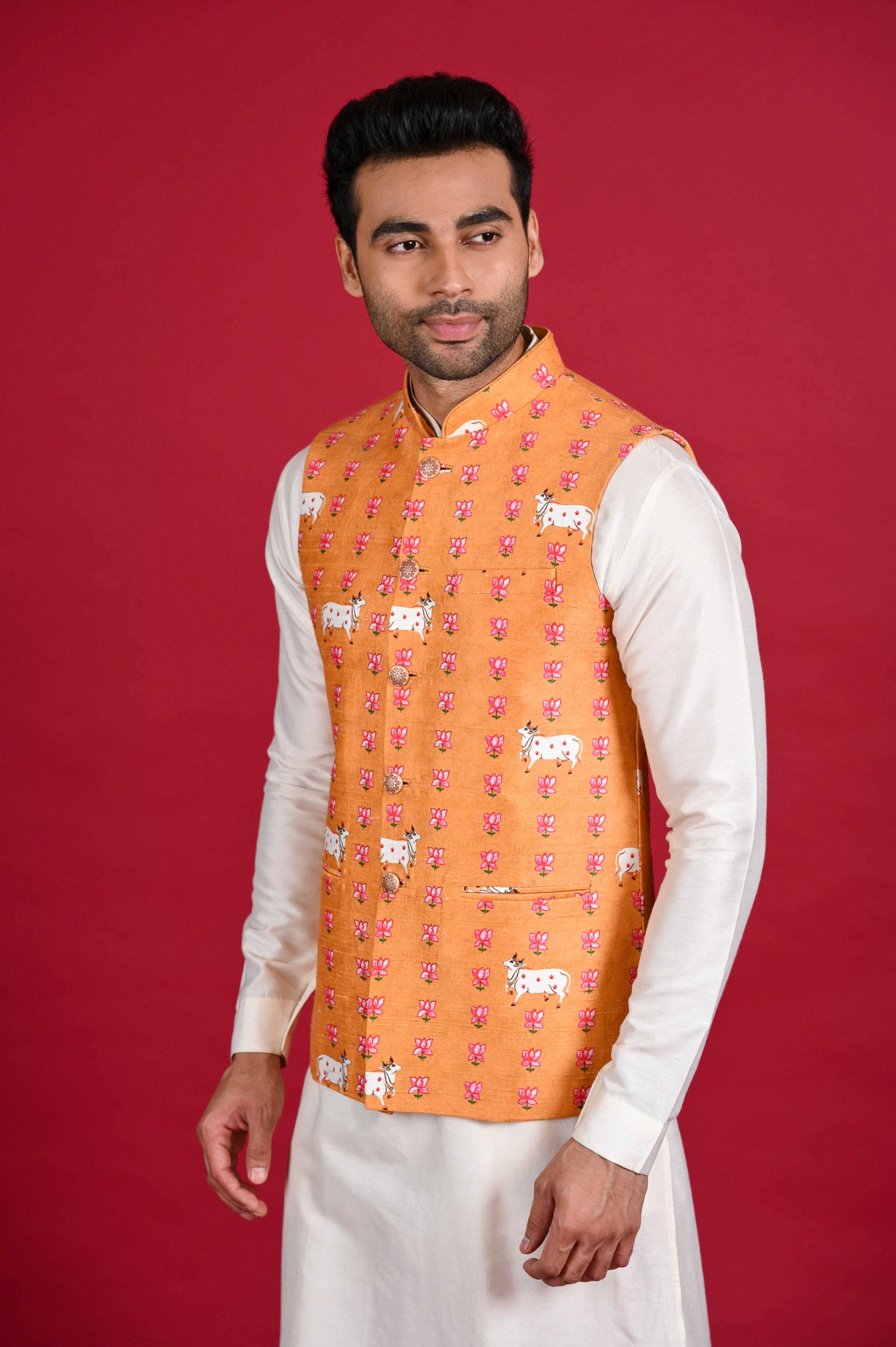 kurta jacket set