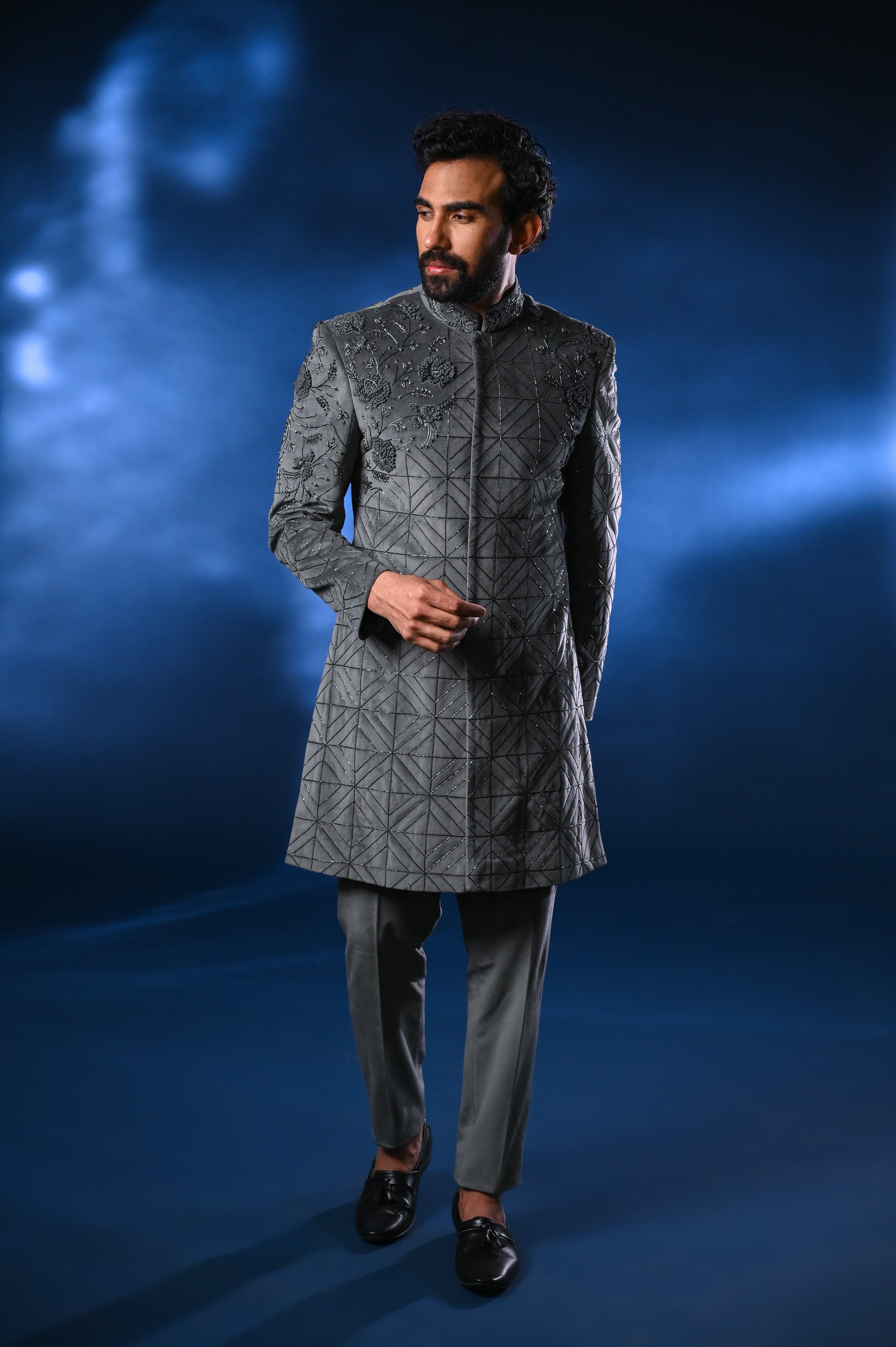 indo western dress for men