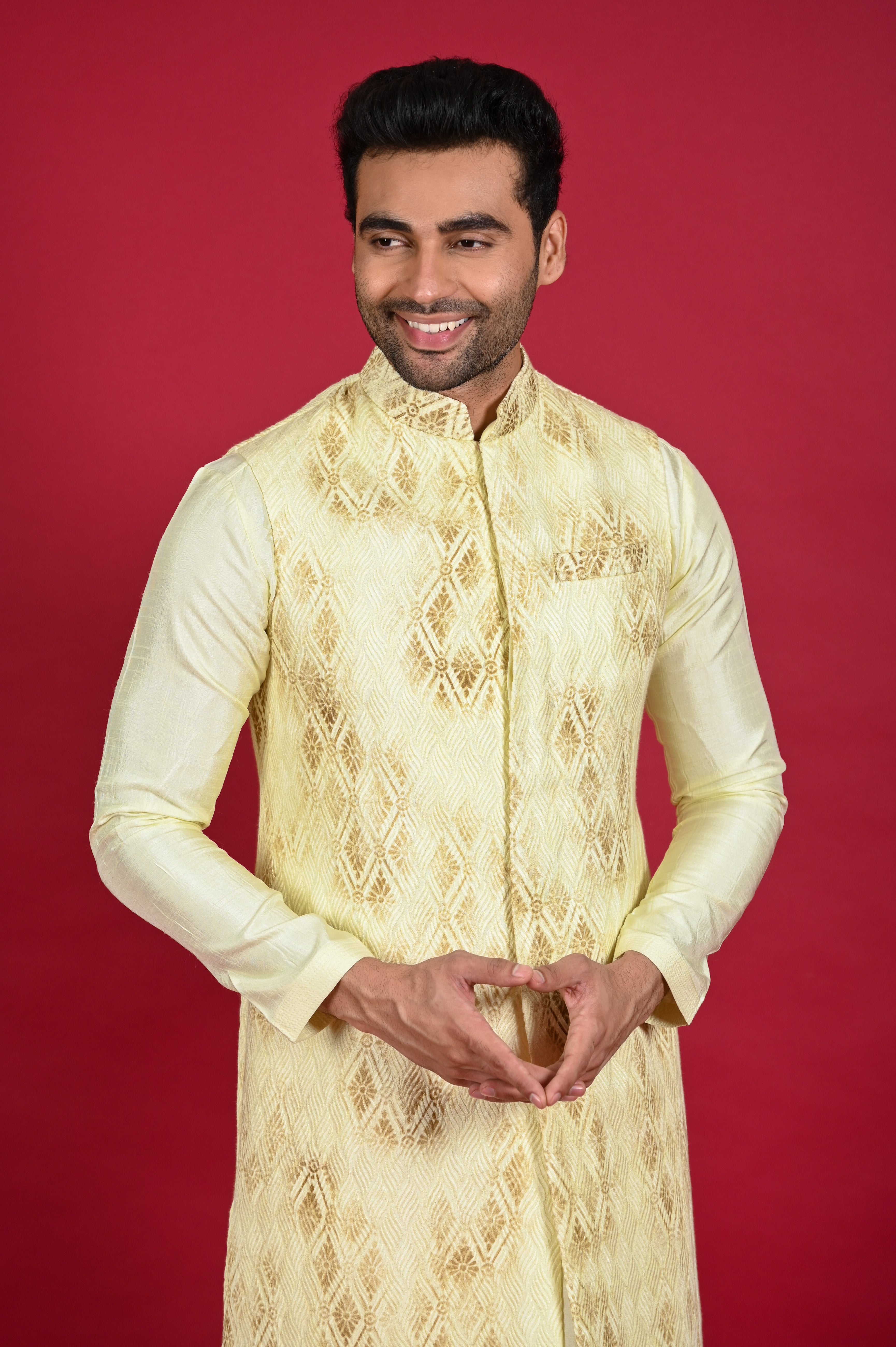 indo western dress for men