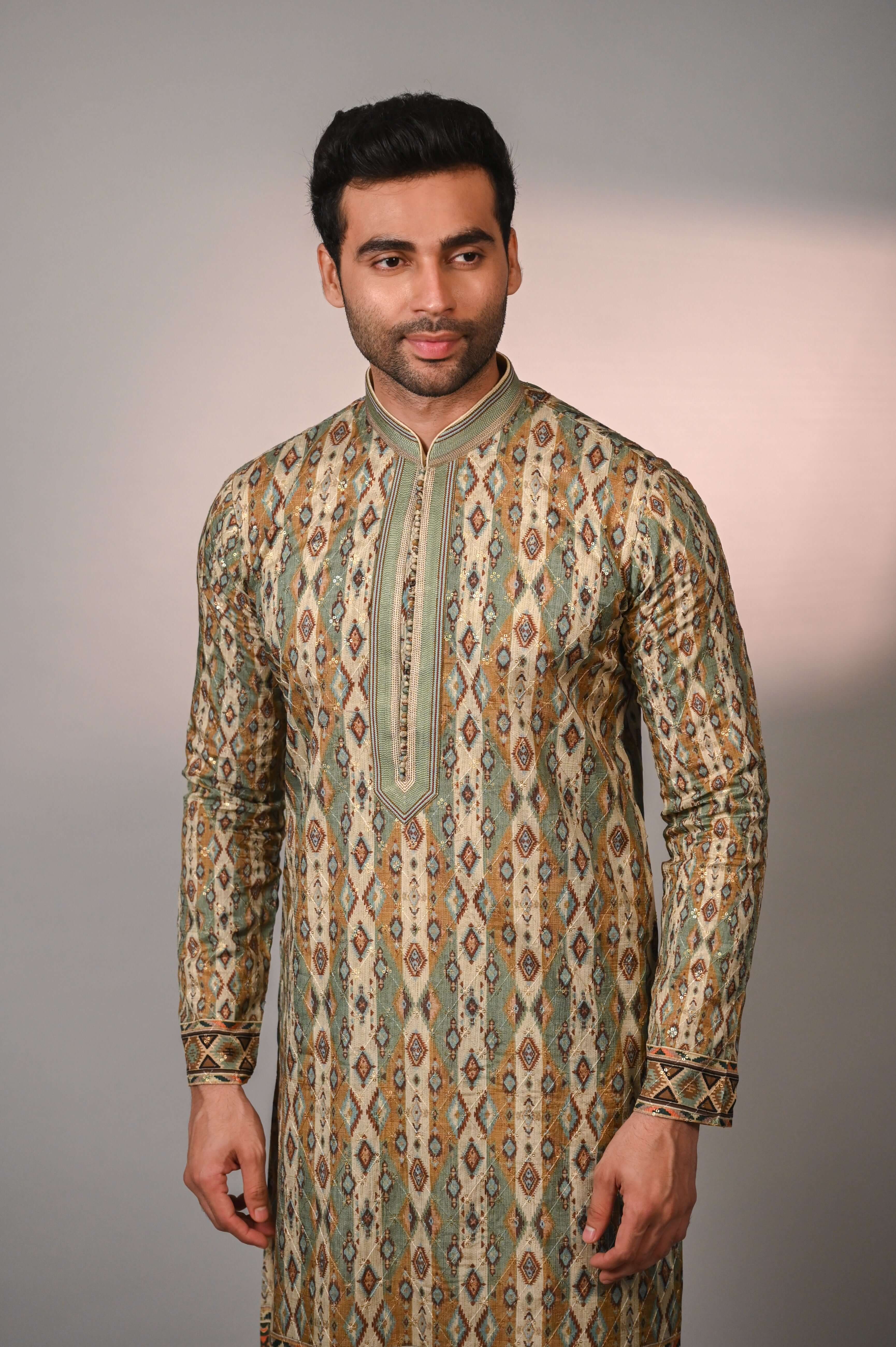 lucknowi kurta for men
