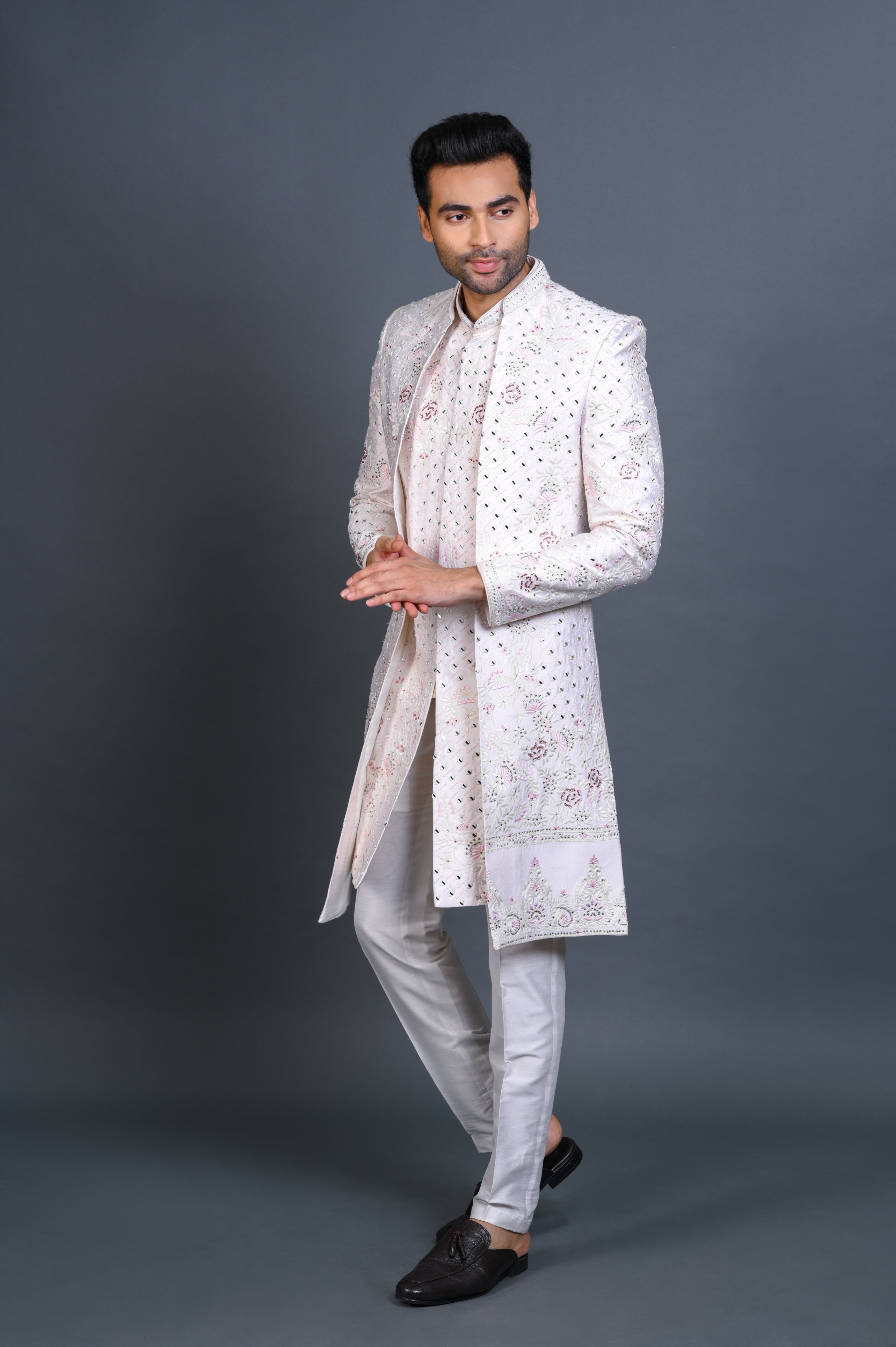 indo western dresses man
