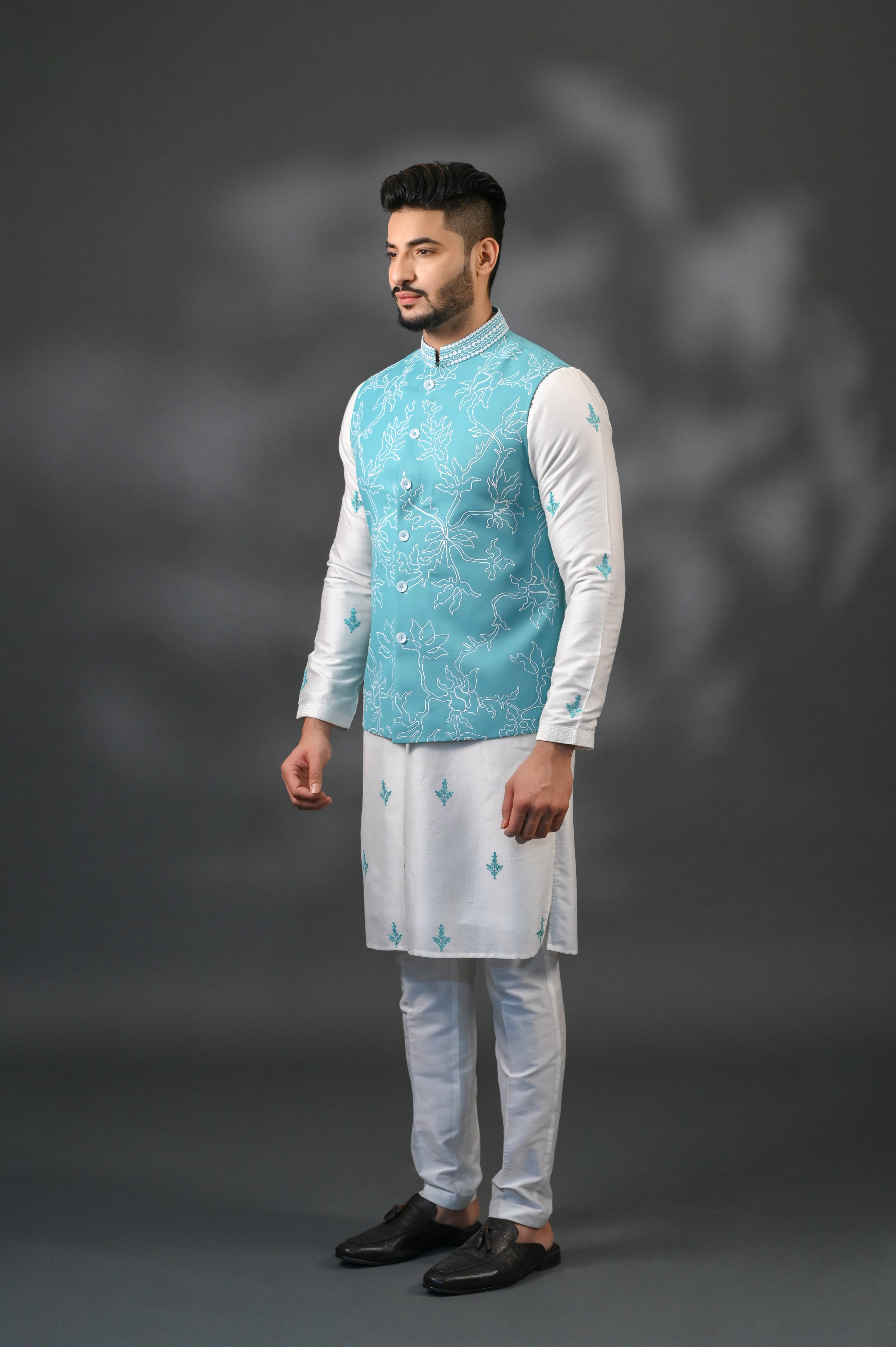 kurta jacket set