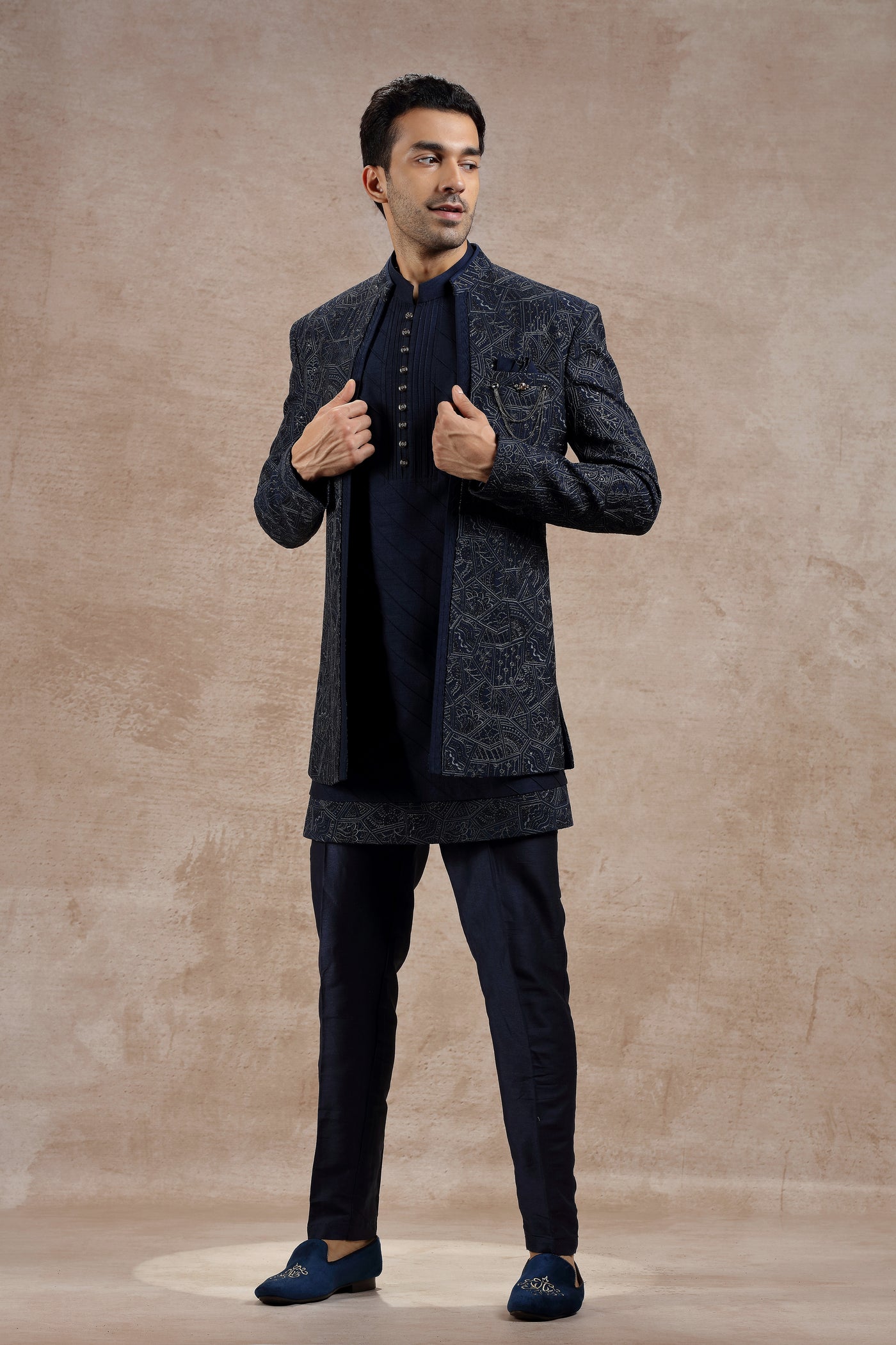 denim dress going out