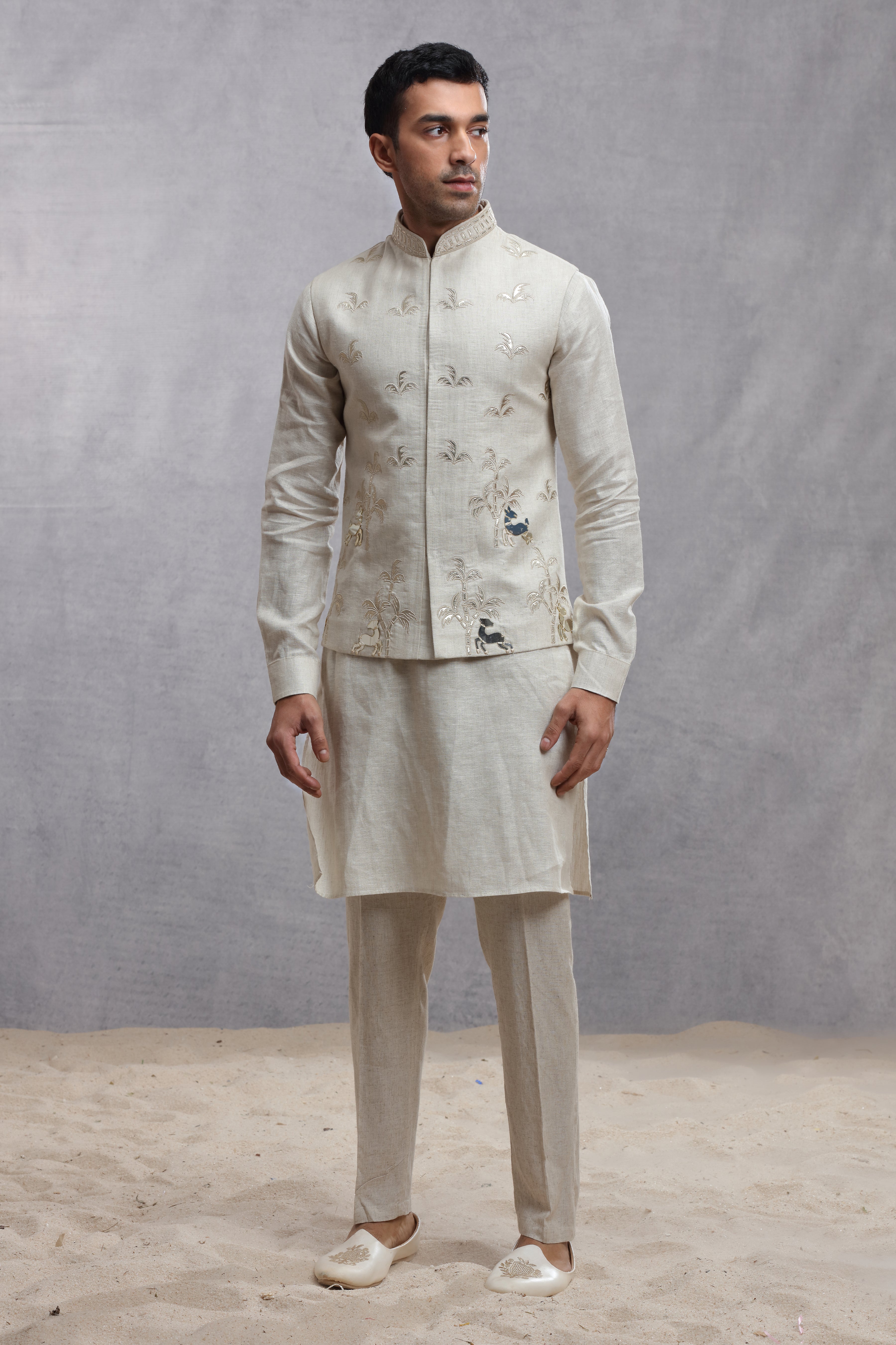 Buy Designer Nehru Jacket Sets for Men Online Shreeman