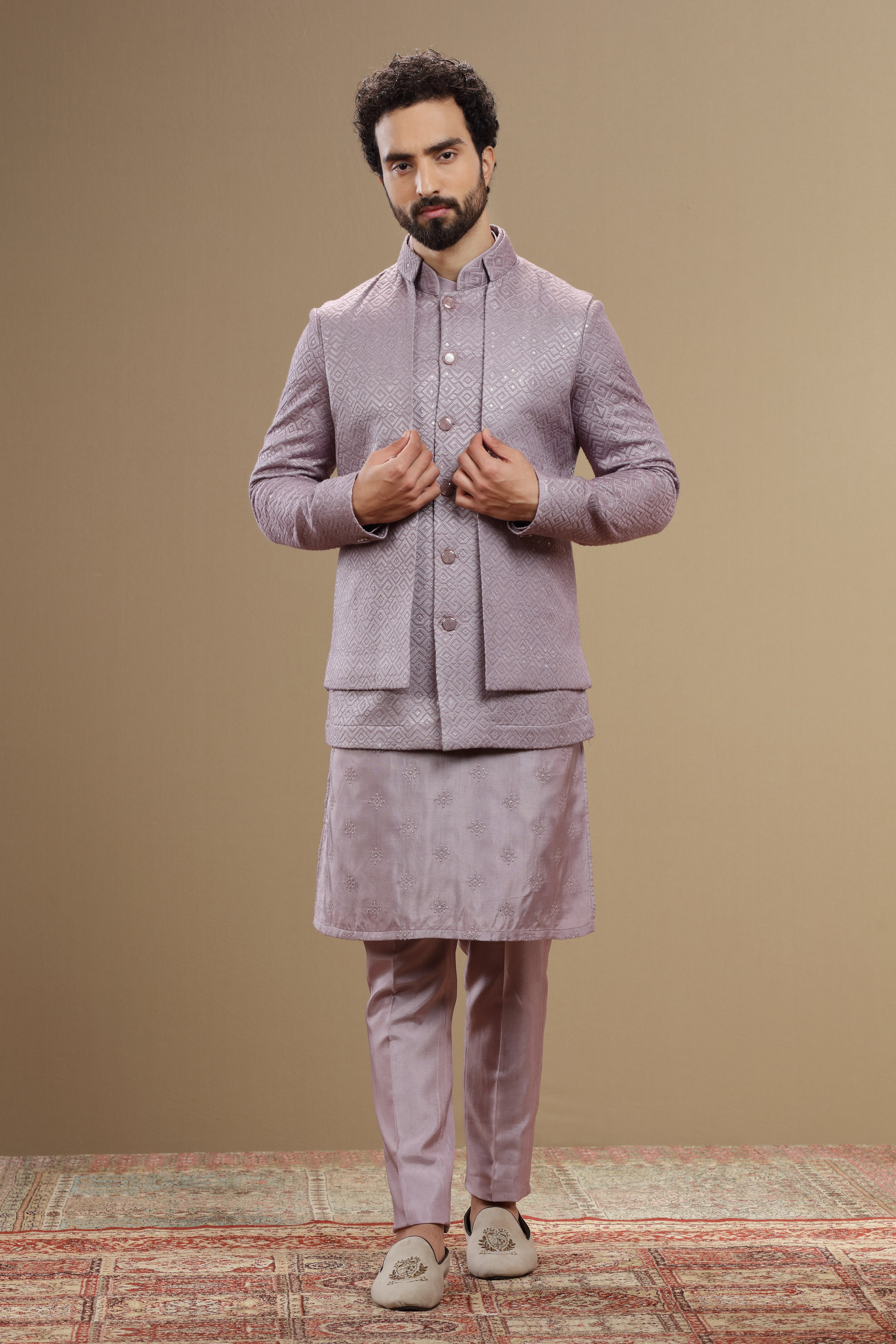 Kurti with sale jacket for mens