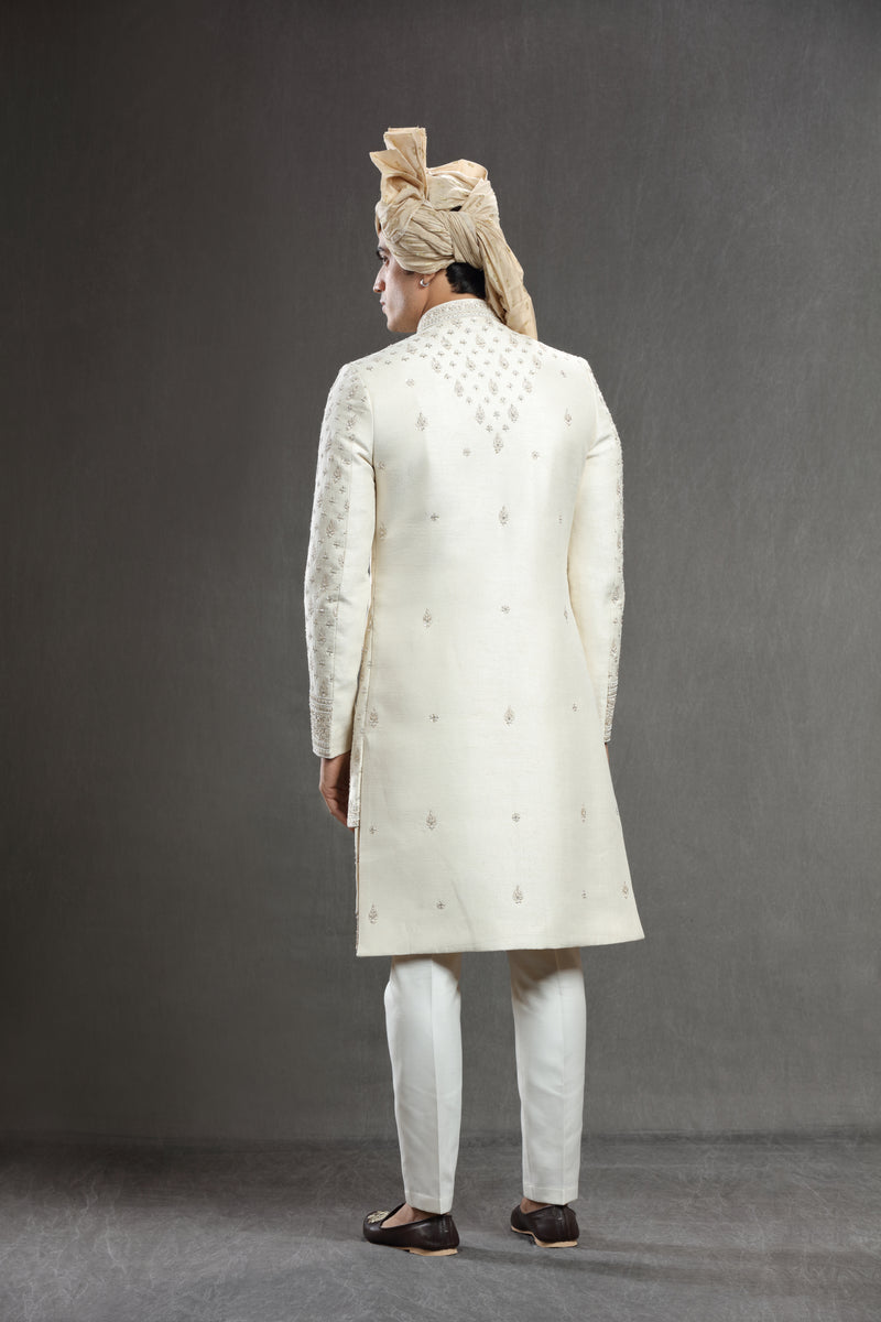 ivory-silk-embroidered-indowestern-set