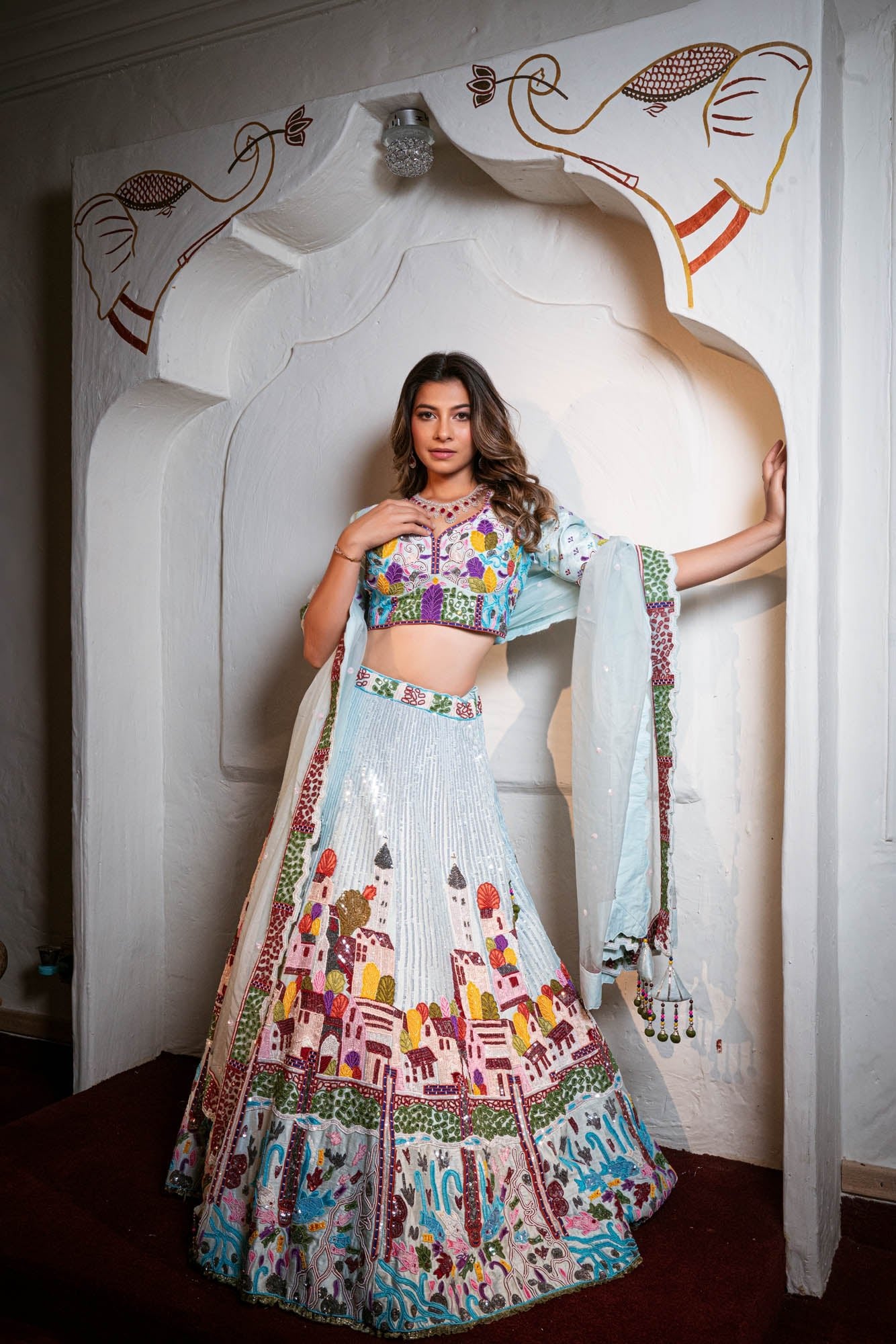 lehenga choli for women's designer