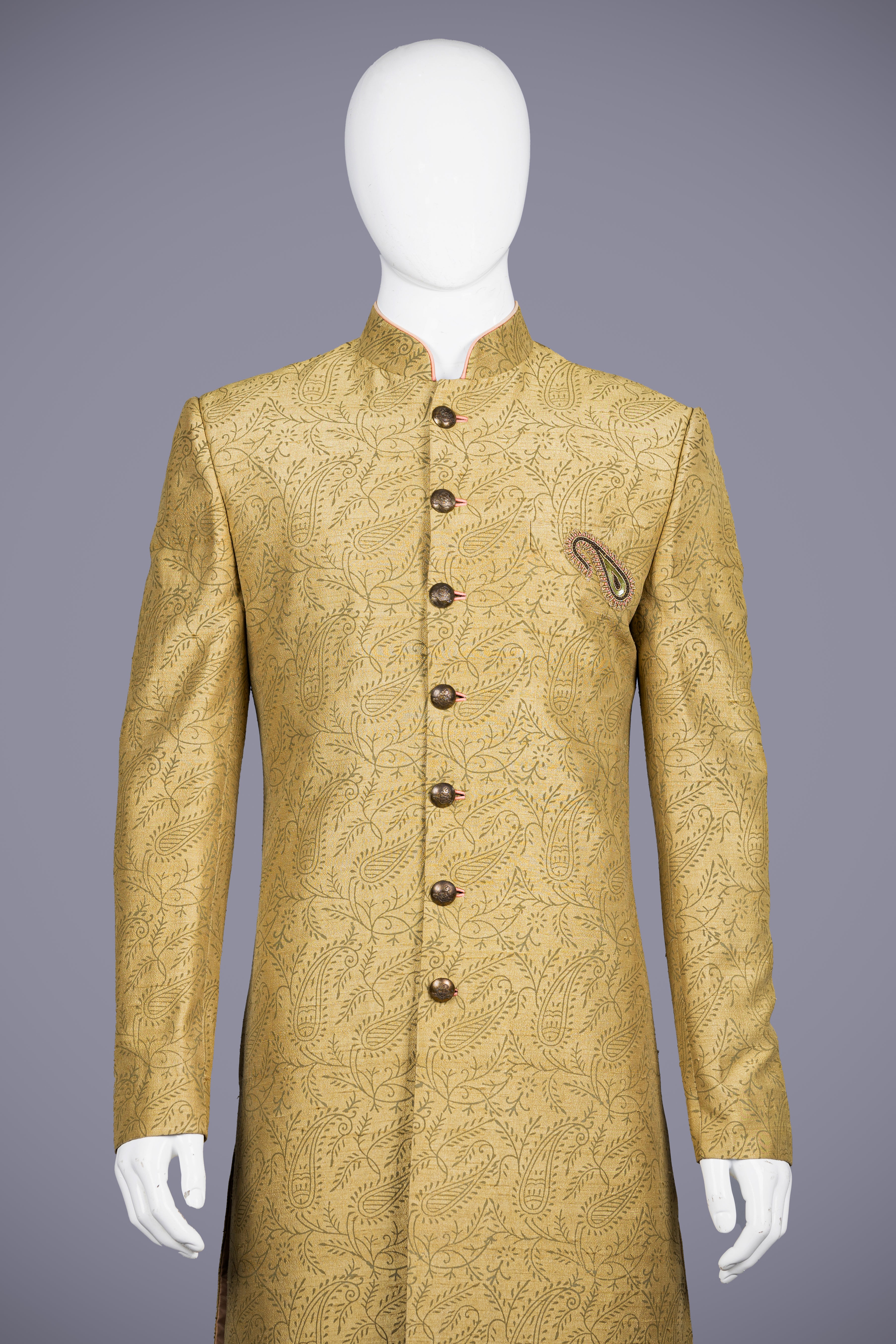 Mahndi Indo Western for Men with Handwork