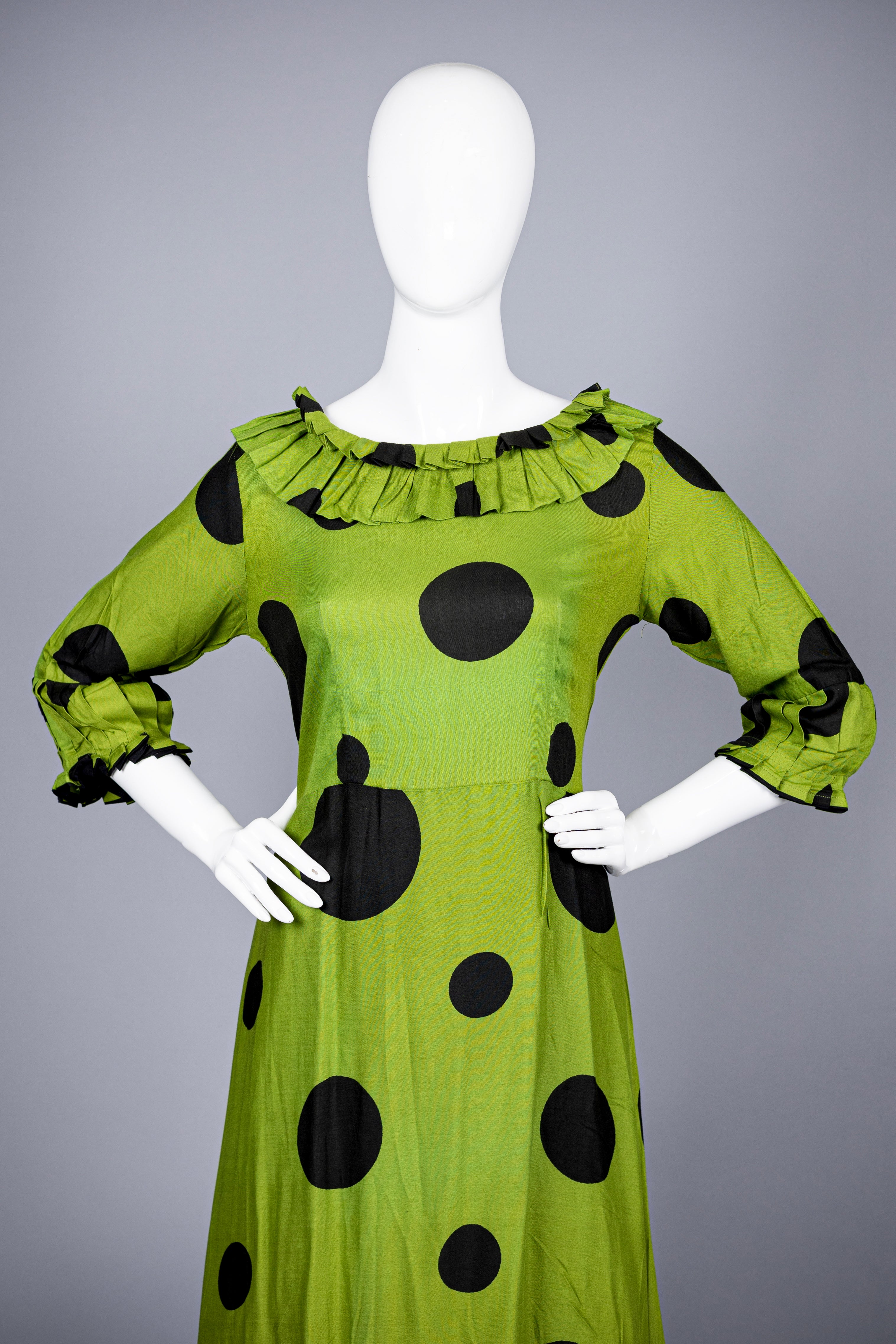 Green Rayon Silk Kurti Plazo for Women