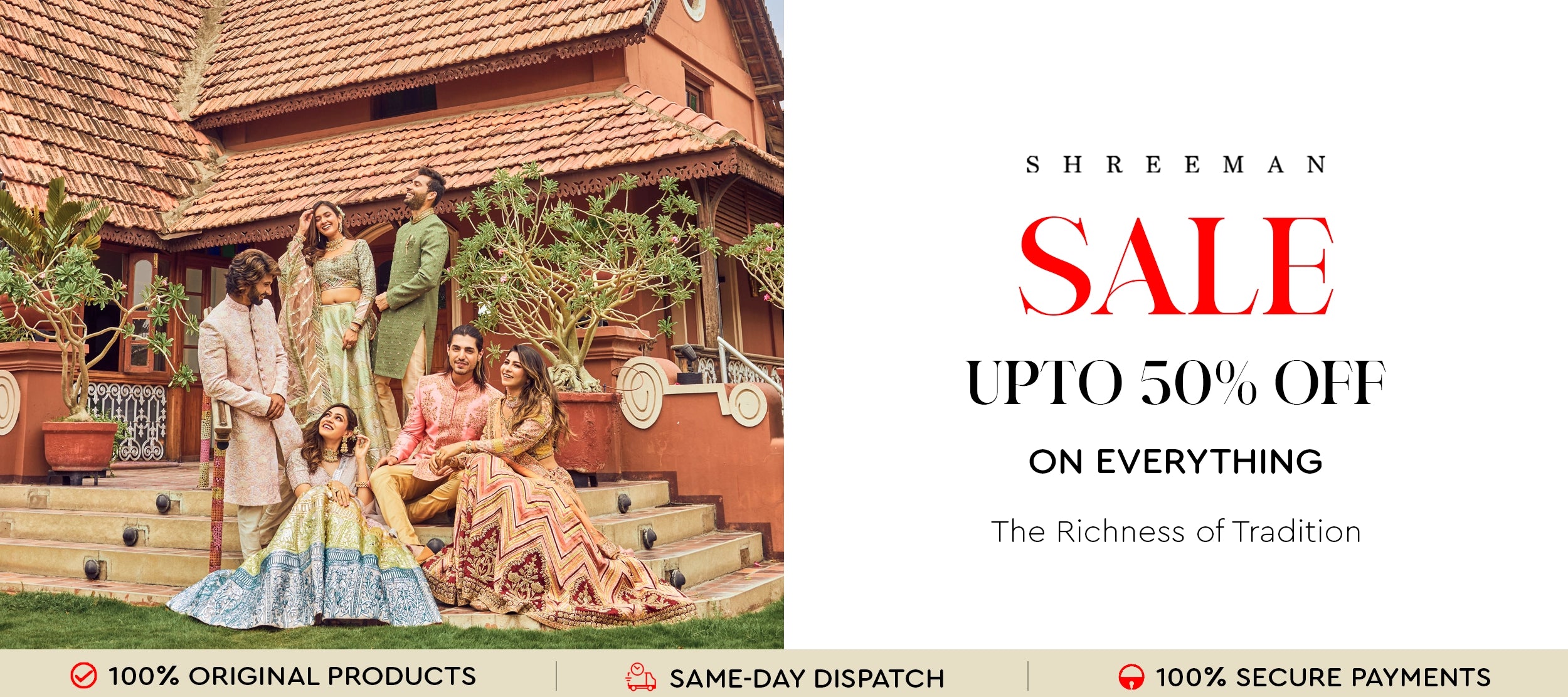 Sale Upto 50% Off on Shreeman