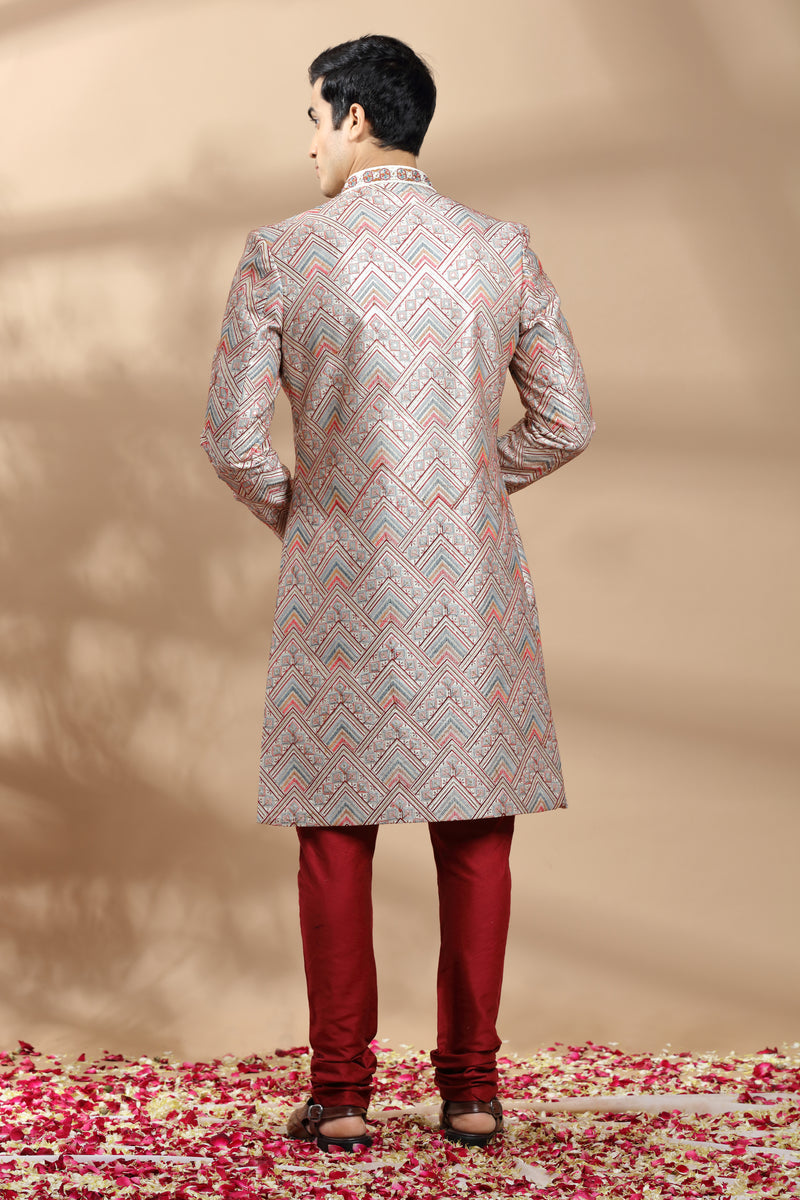 indo western dress for men