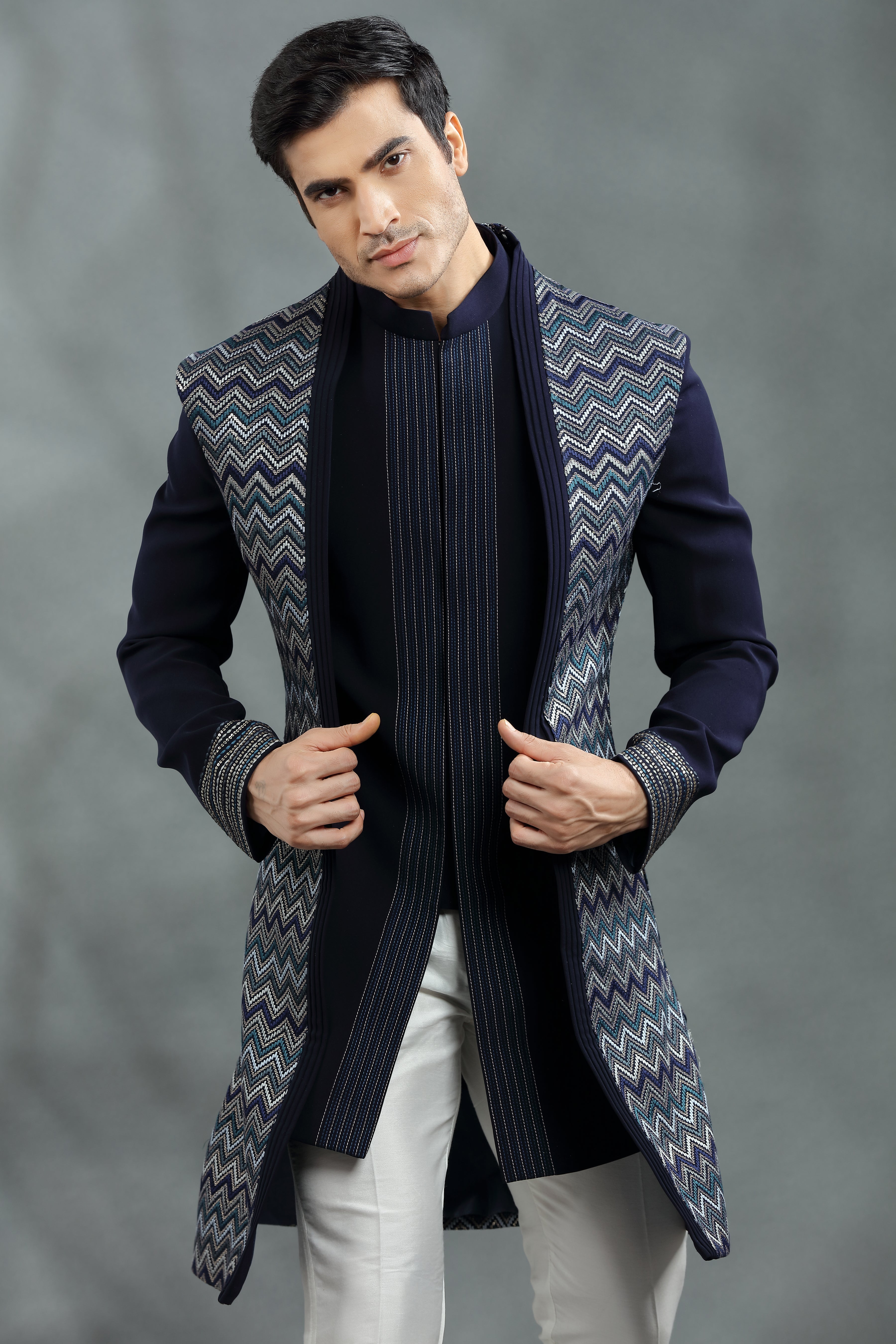 indo western dress for men