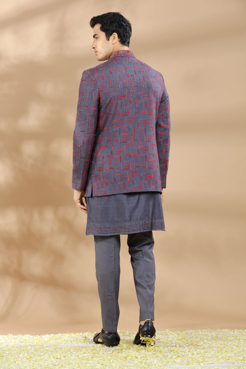 indo western suit