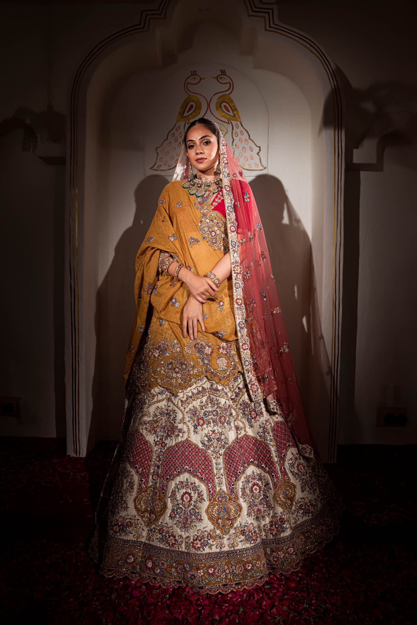 Bridal sale zardosi lehengas