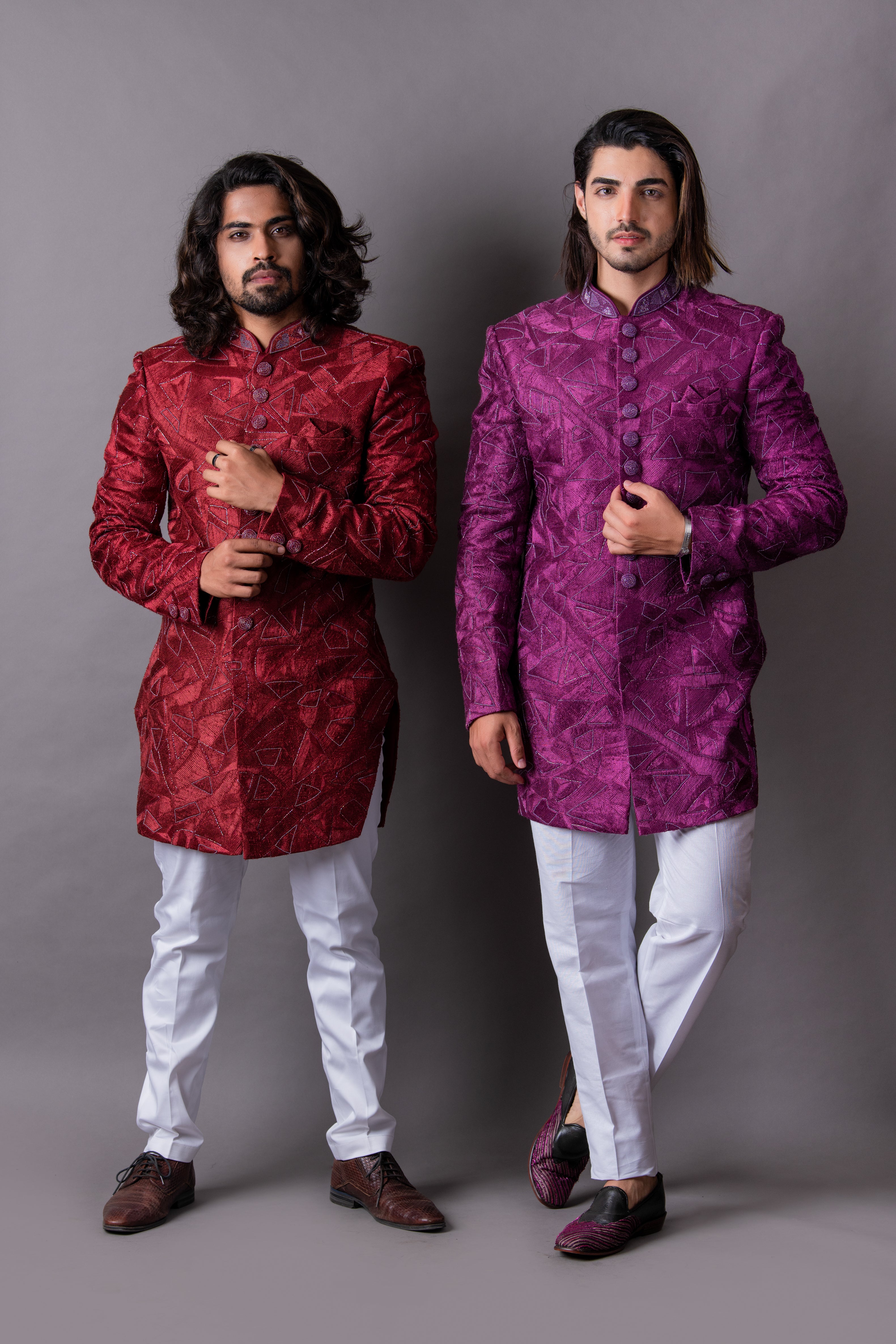 indo western dress for men