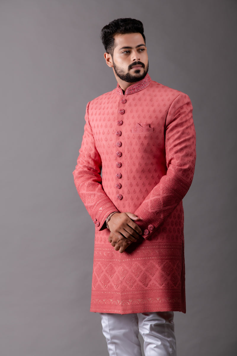 indo western dress for men