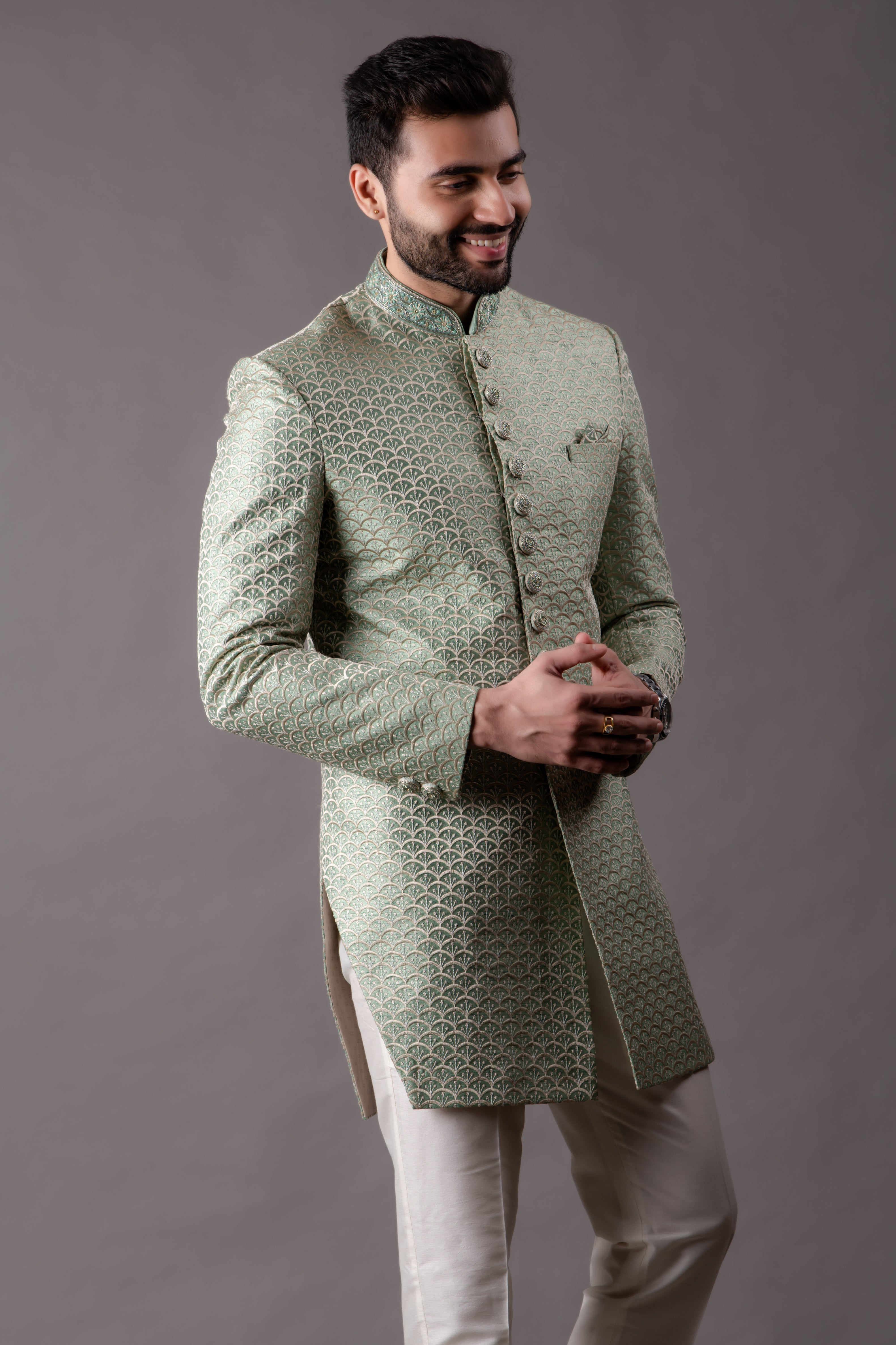 indo western dress for men