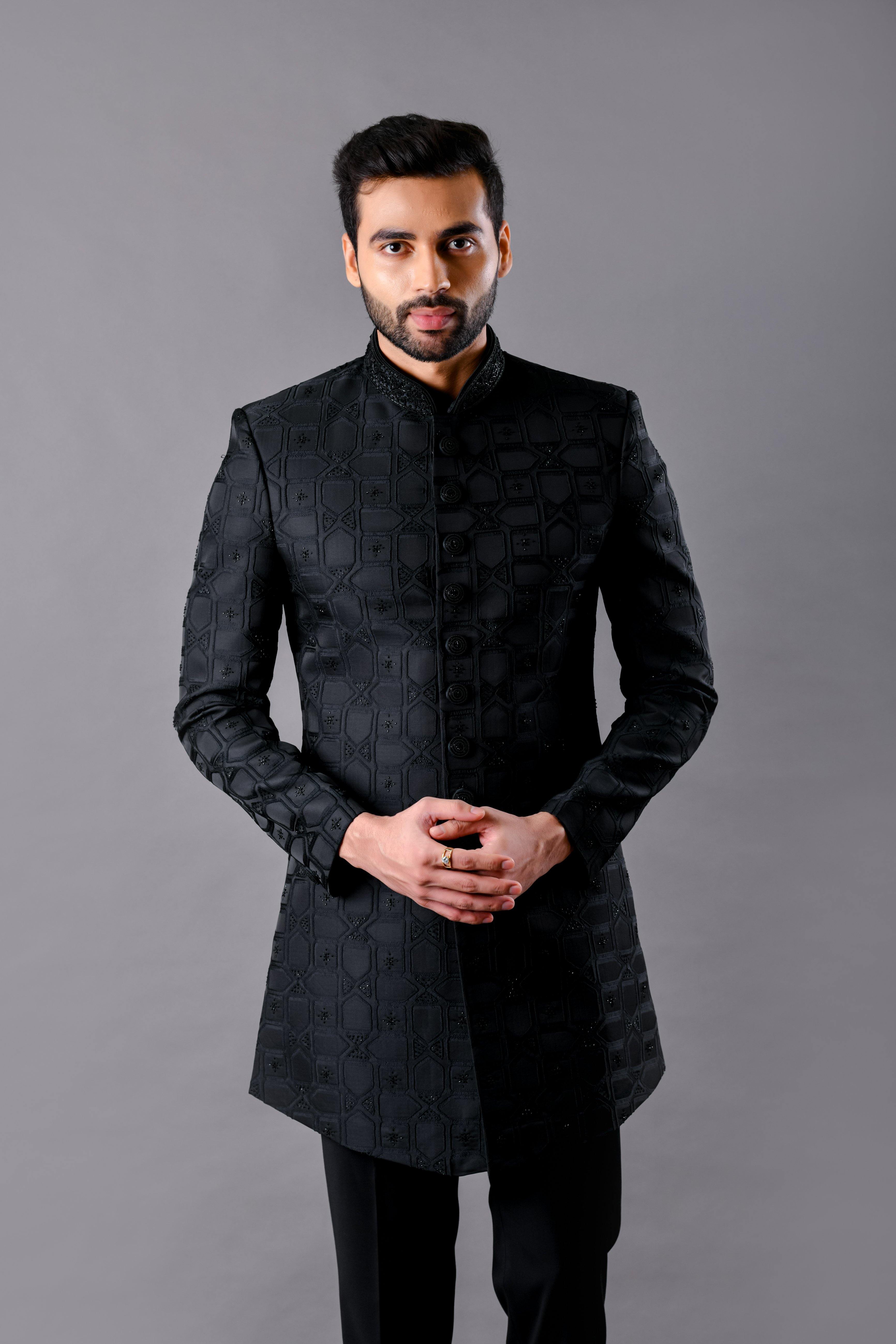 indo western dress for men