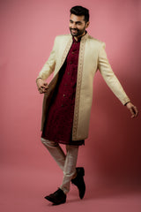 indo western dress for men