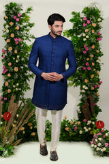 indo western groom dress