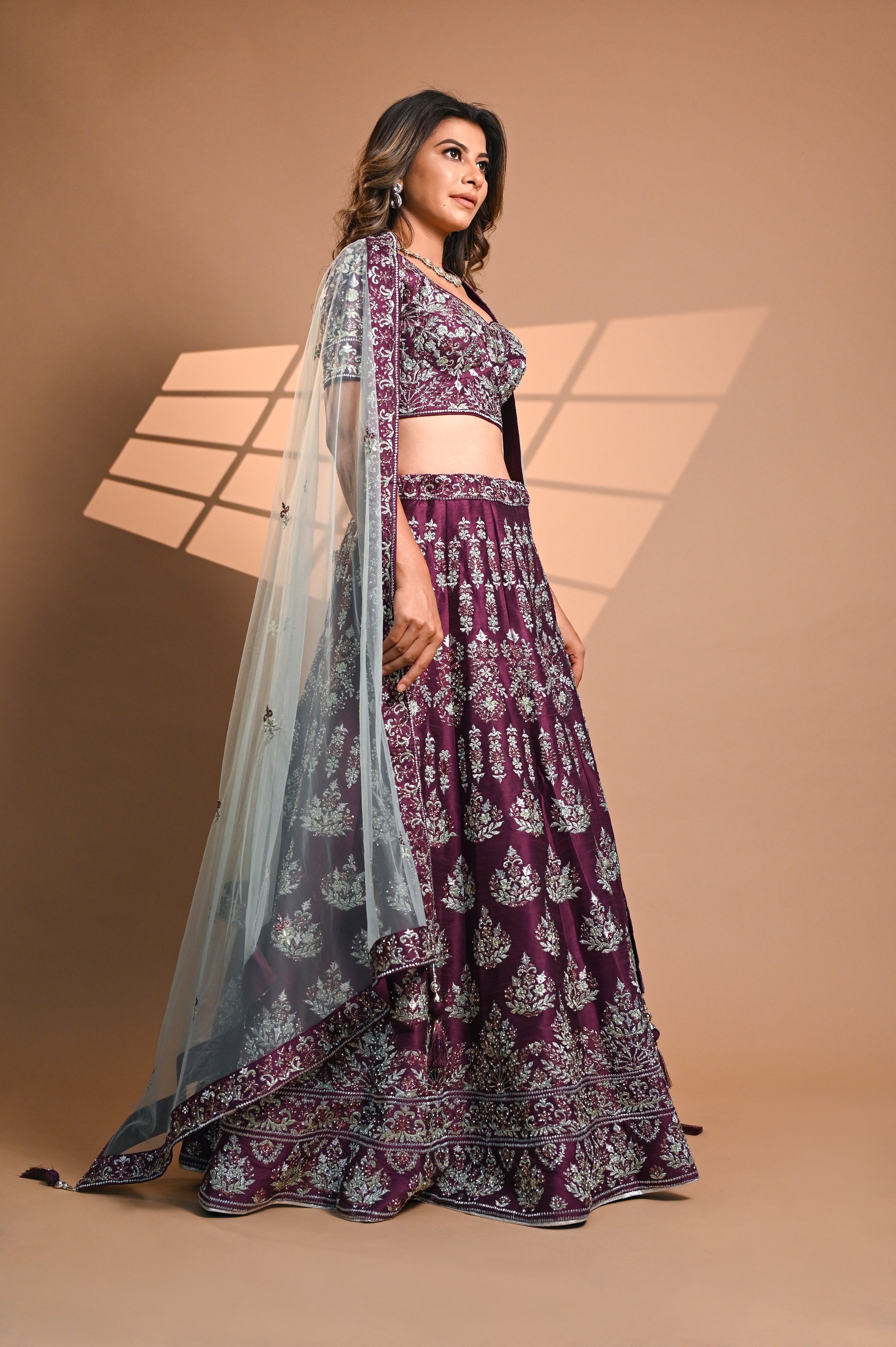 Shop online designer lehengas choli, sarees, salwar suits sharara -  fealdeal.com buy gharara dress gown Kurti feeldeal.in