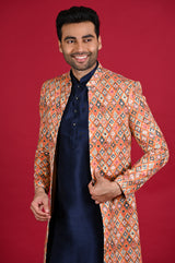 indo western for groom