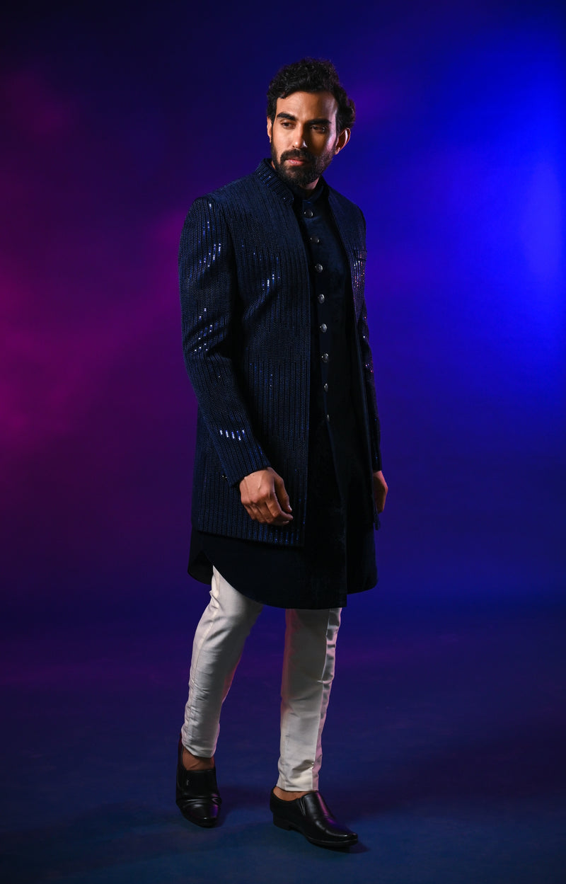 indo western dress for men