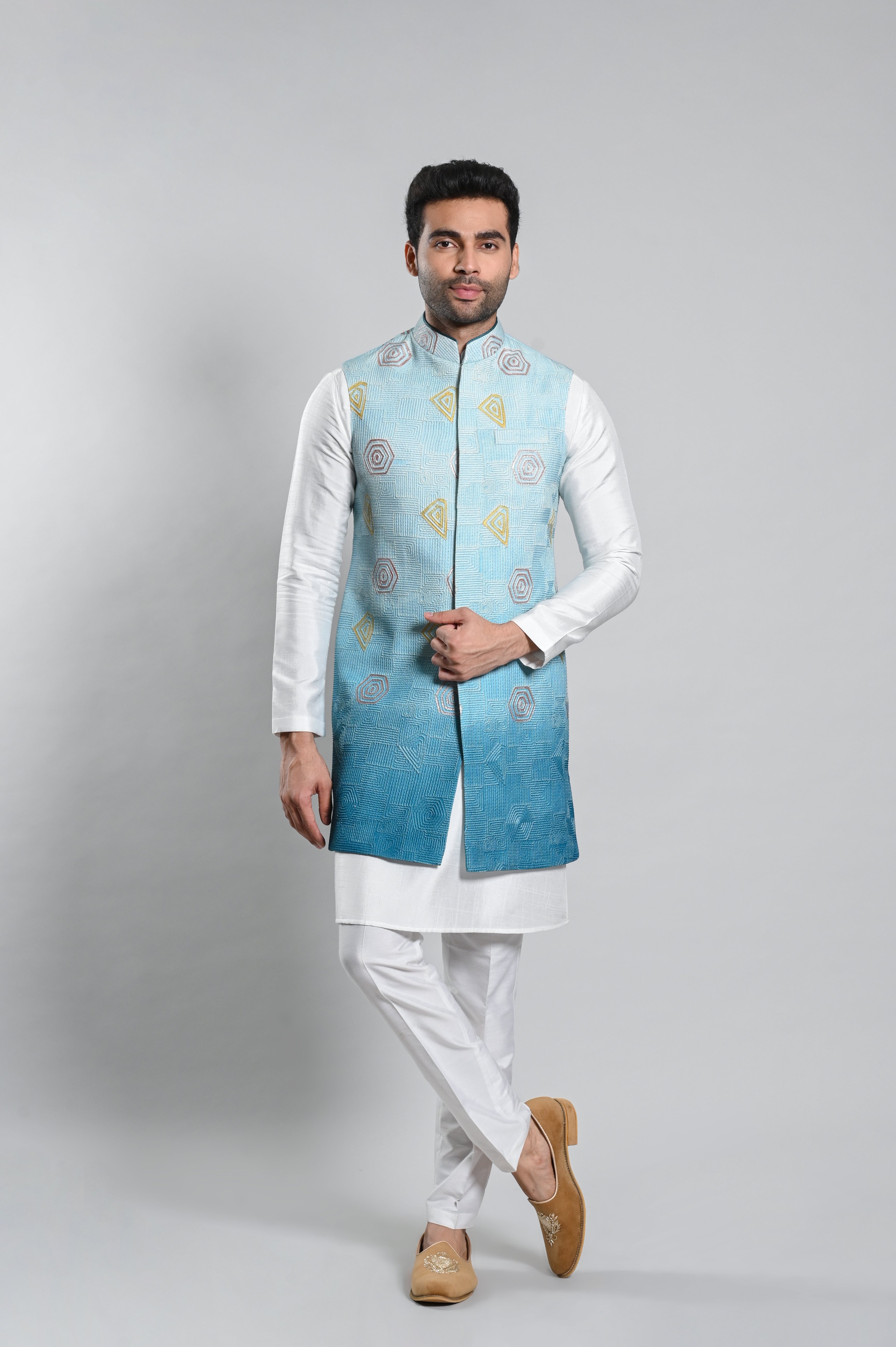 Kurta Jacket Set #indian #men #fashion #koti #indianmenfashionkoti |  Wedding outfit men, Wedding dresses men indian, Indian wedding clothes for  men