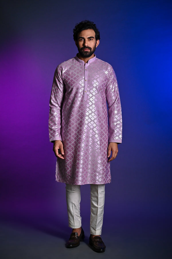 Ranveer Singh Printed Kurta Jacket Set